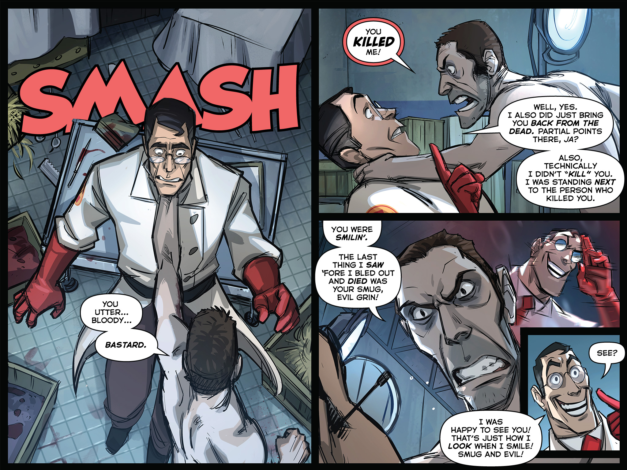 Read online Team Fortress 2 comic -  Issue #5 - 68