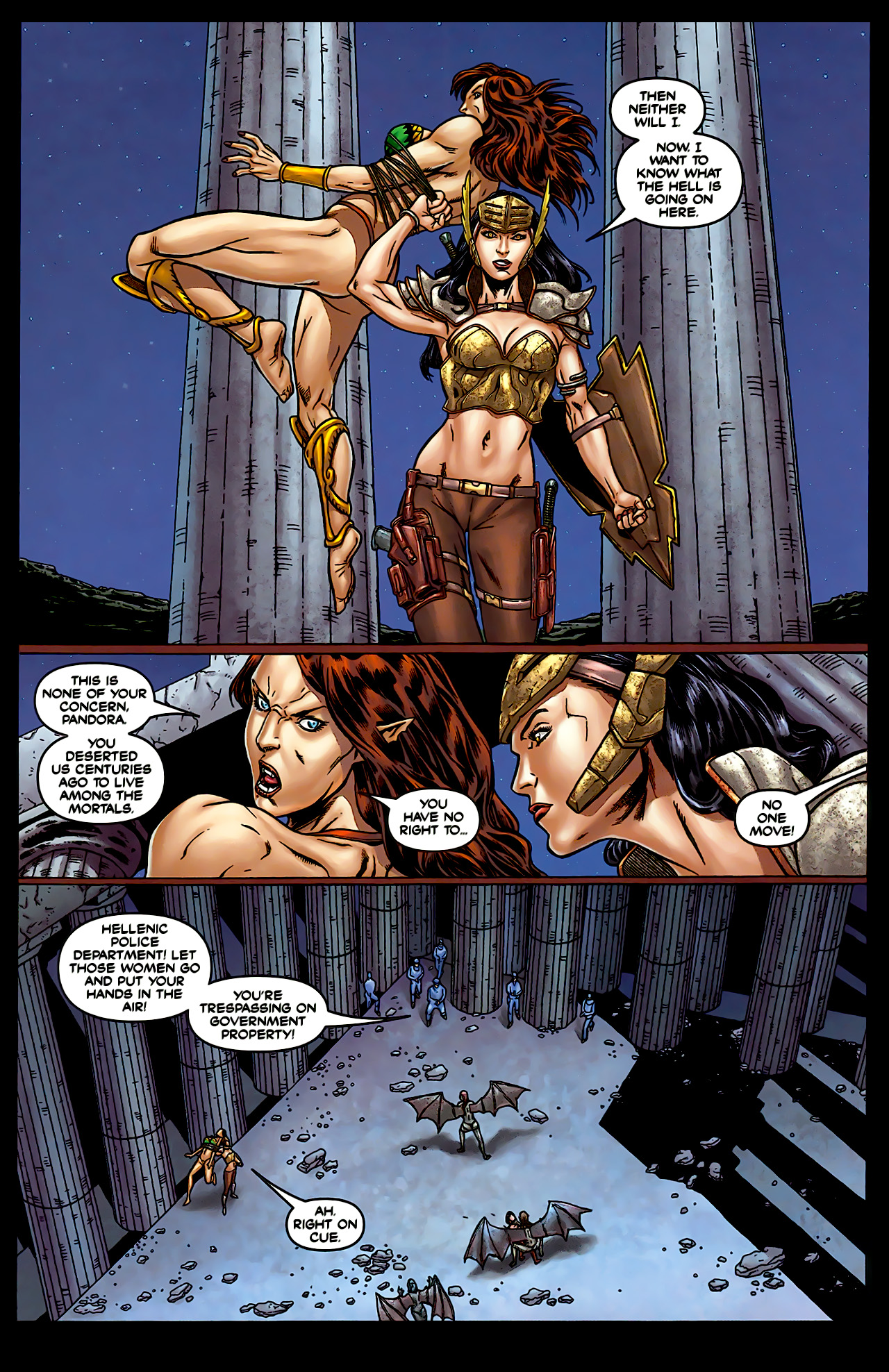 Read online War Goddess comic -  Issue #6 - 19