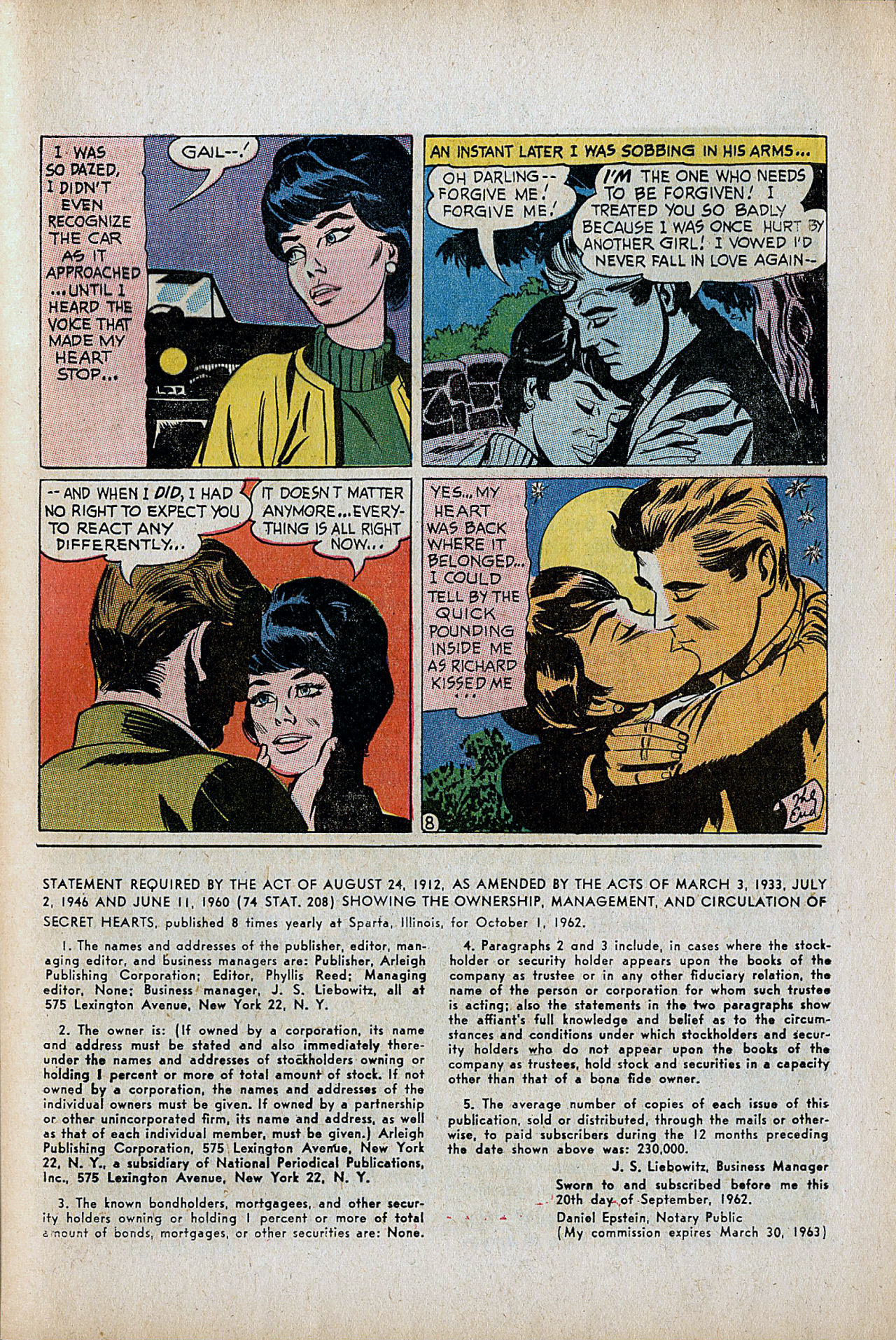 Read online Secret Hearts comic -  Issue #86 - 25
