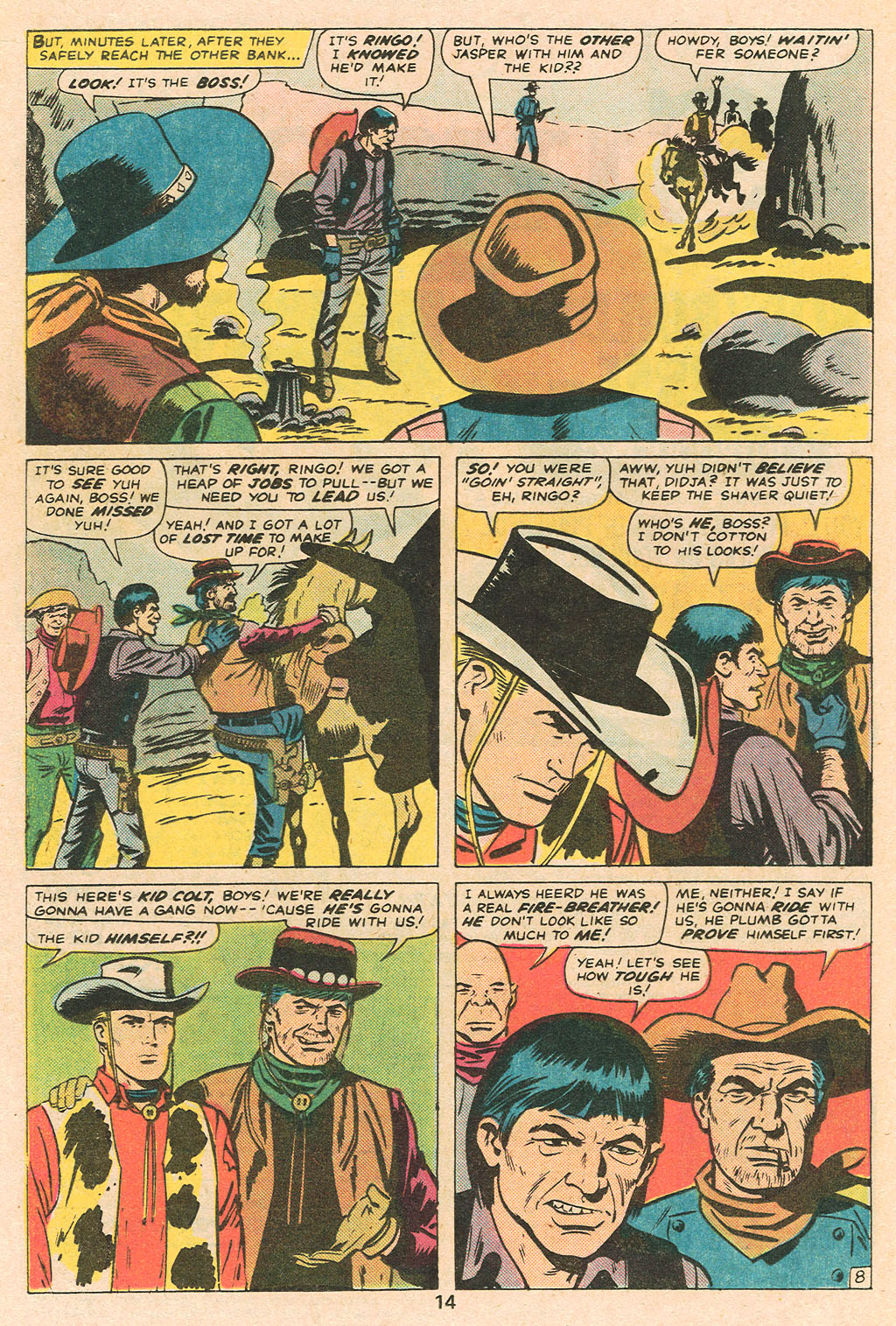 Read online Kid Colt Outlaw comic -  Issue #218 - 16