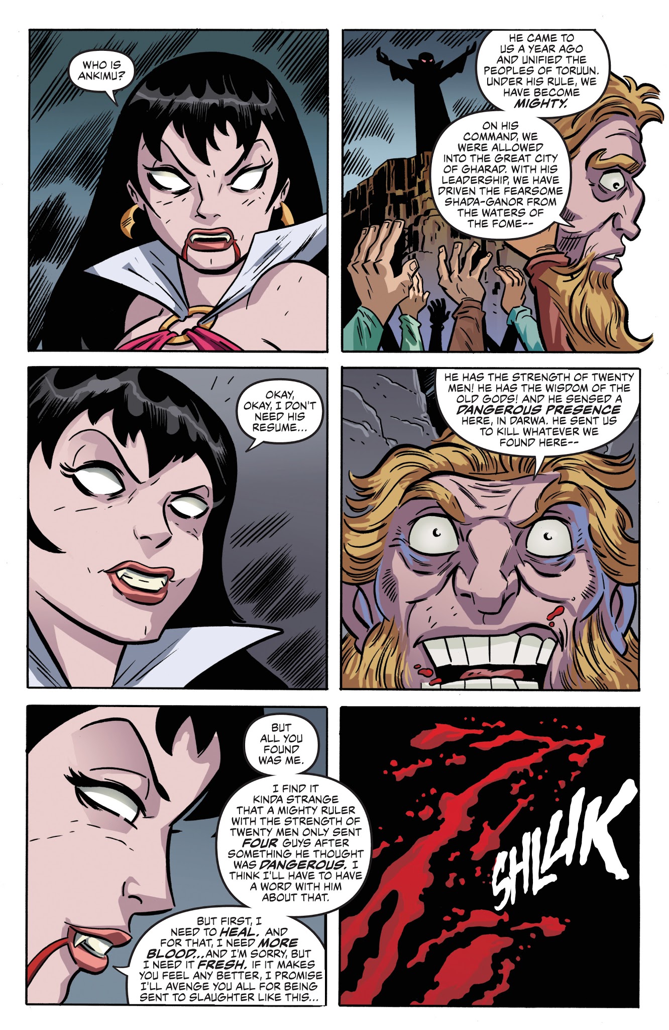 Read online Savage Tales: Vampirella comic -  Issue # Full - 9