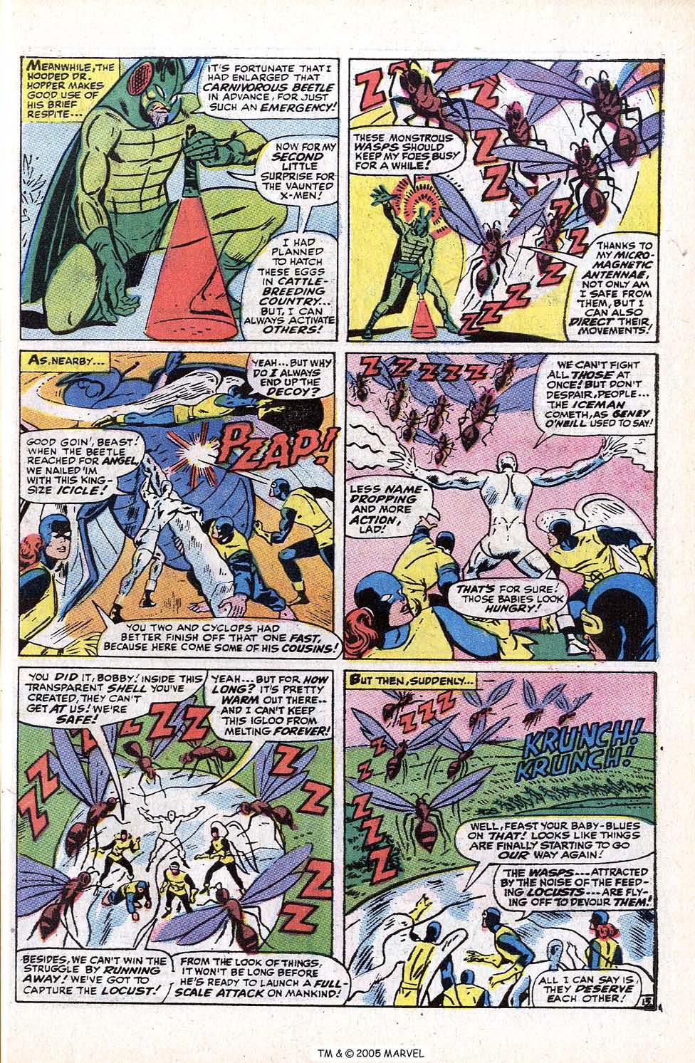 Read online Uncanny X-Men (1963) comic -  Issue #72 - 43