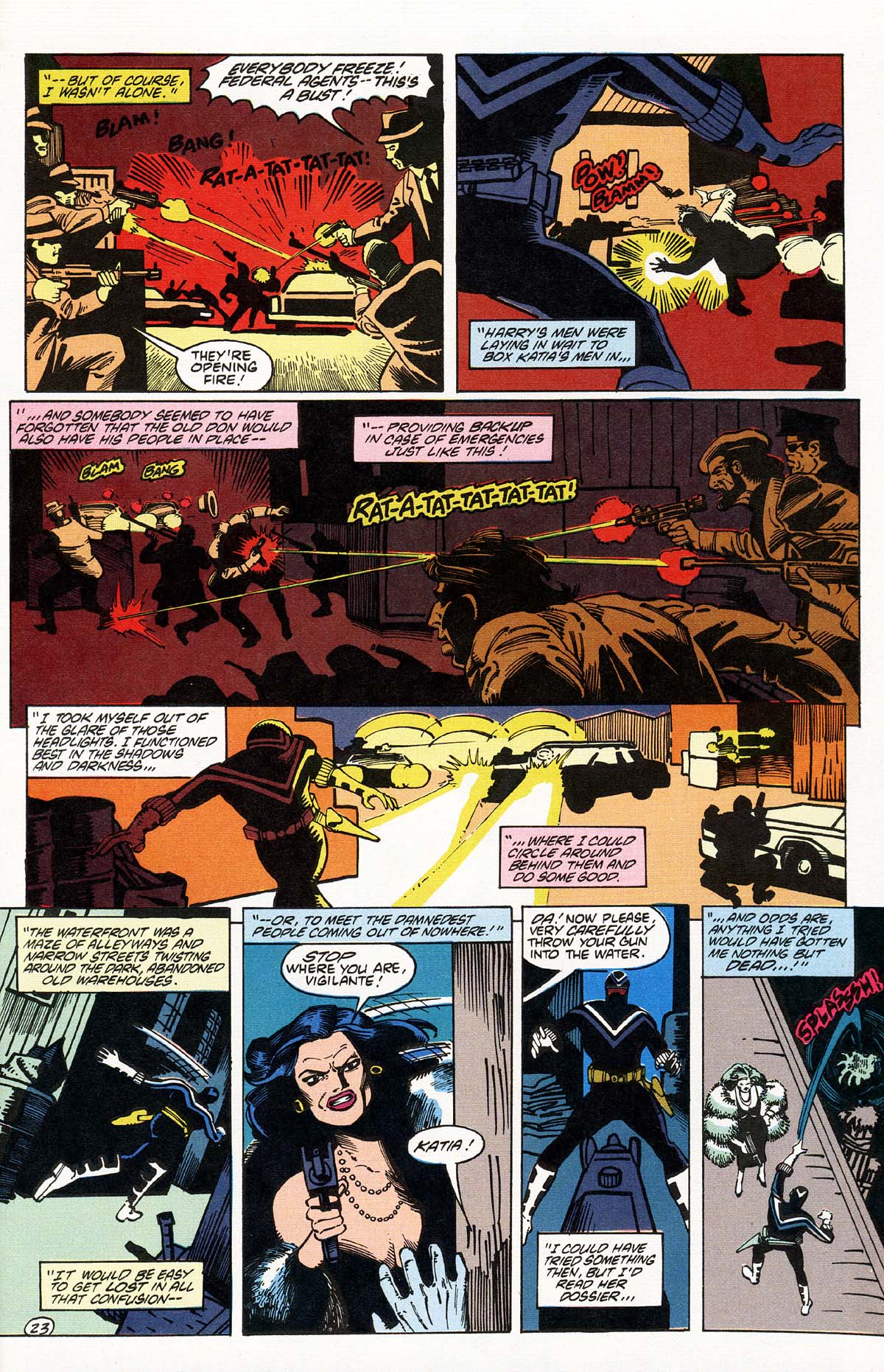 Read online Vigilante (1983) comic -  Issue #47 - 25