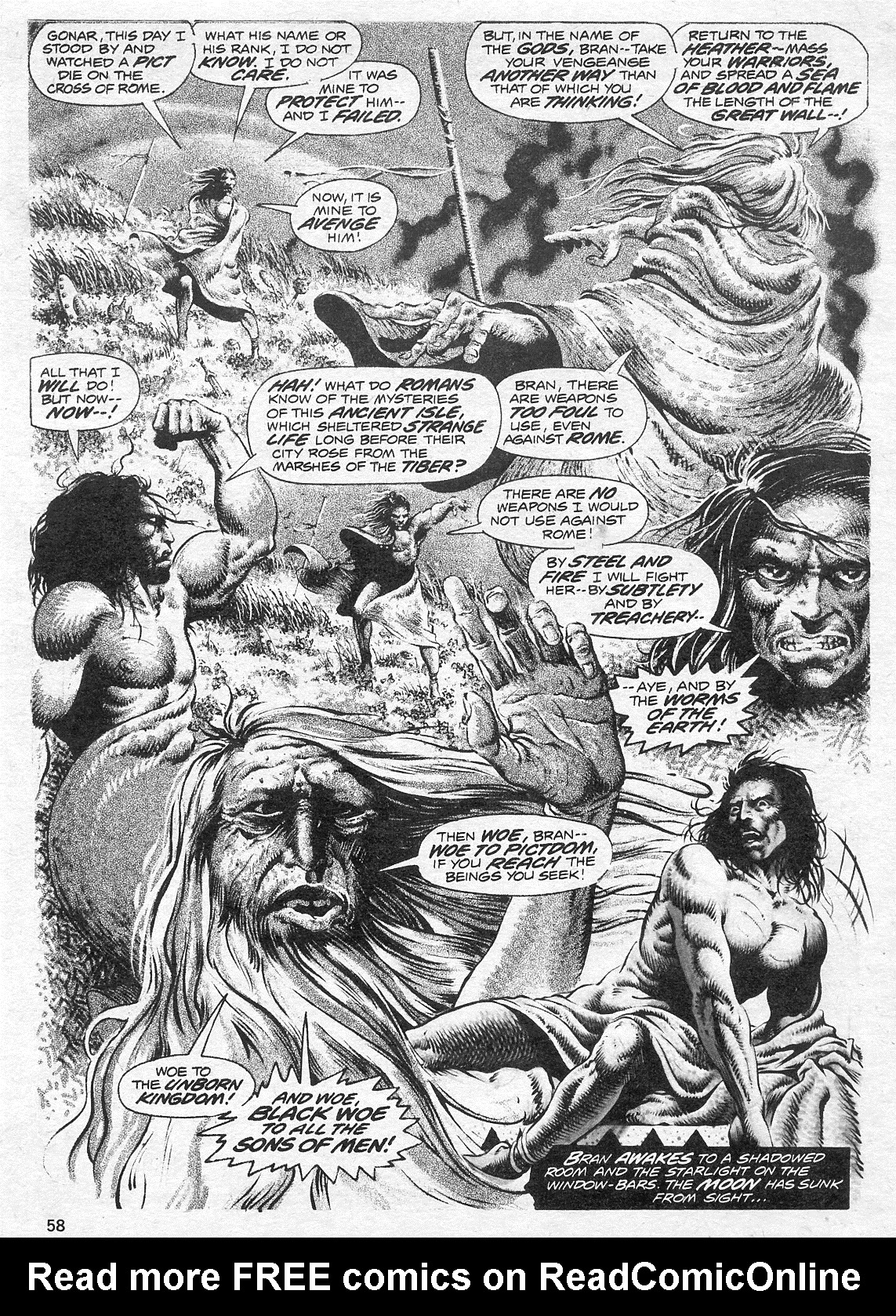 Read online The Savage Sword Of Conan comic -  Issue #16 - 56