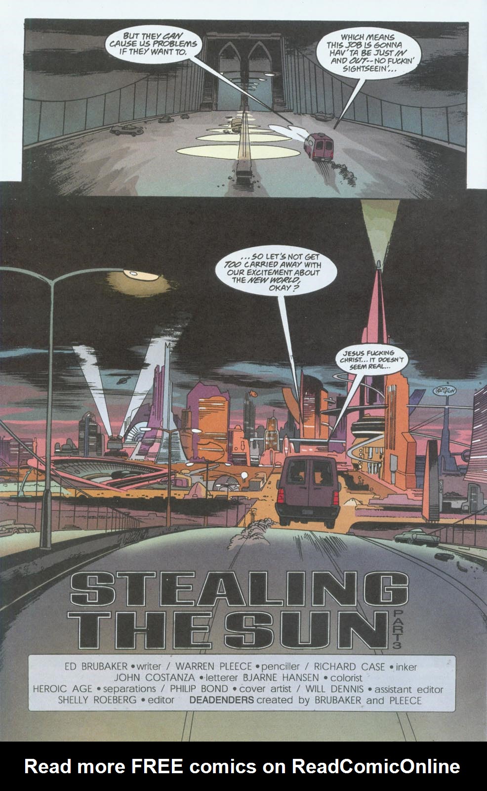 Read online Deadenders comic -  Issue #3 - 3