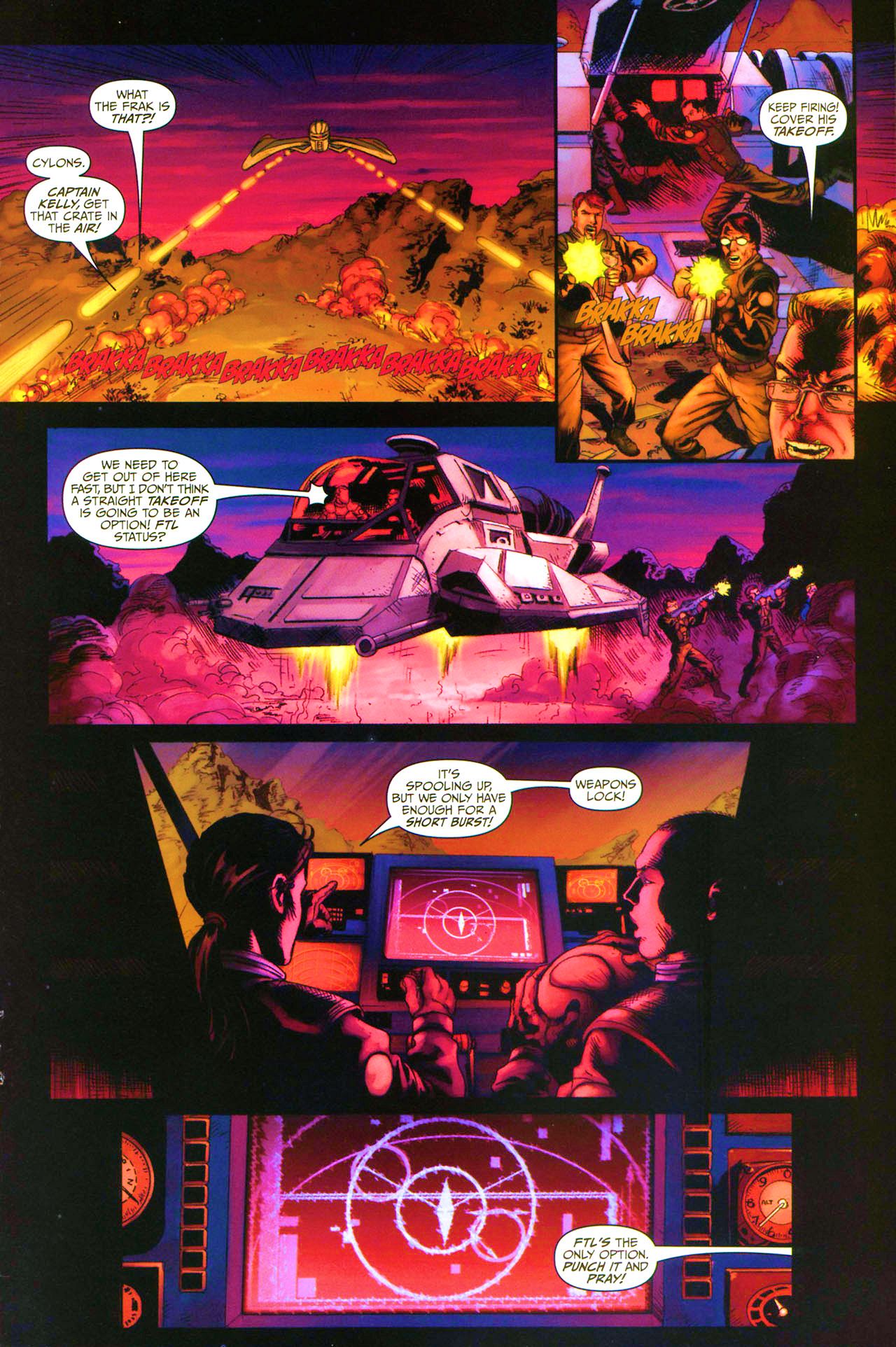 Read online Battlestar Galactica: Season Zero comic -  Issue #2 - 15