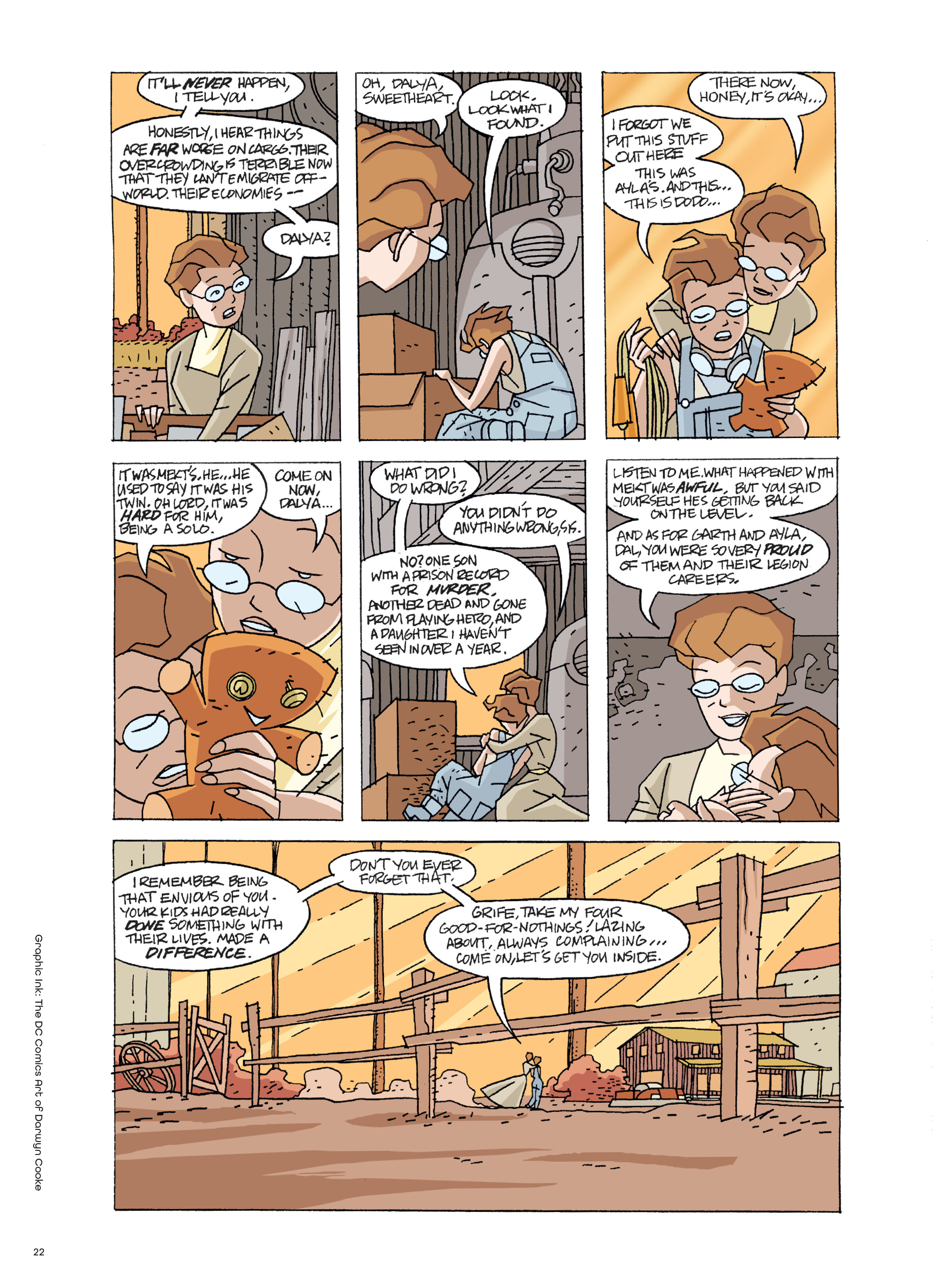 Read online Graphic Ink: The DC Comics Art of Darwyn Cooke comic -  Issue # TPB (Part 1) - 23