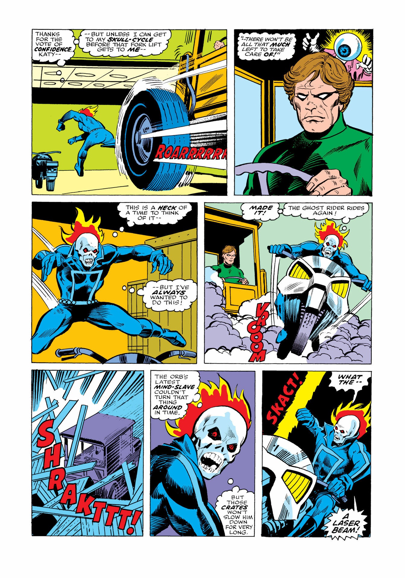 Read online Marvel Masterworks: Ghost Rider comic -  Issue # TPB 2 (Part 2) - 87