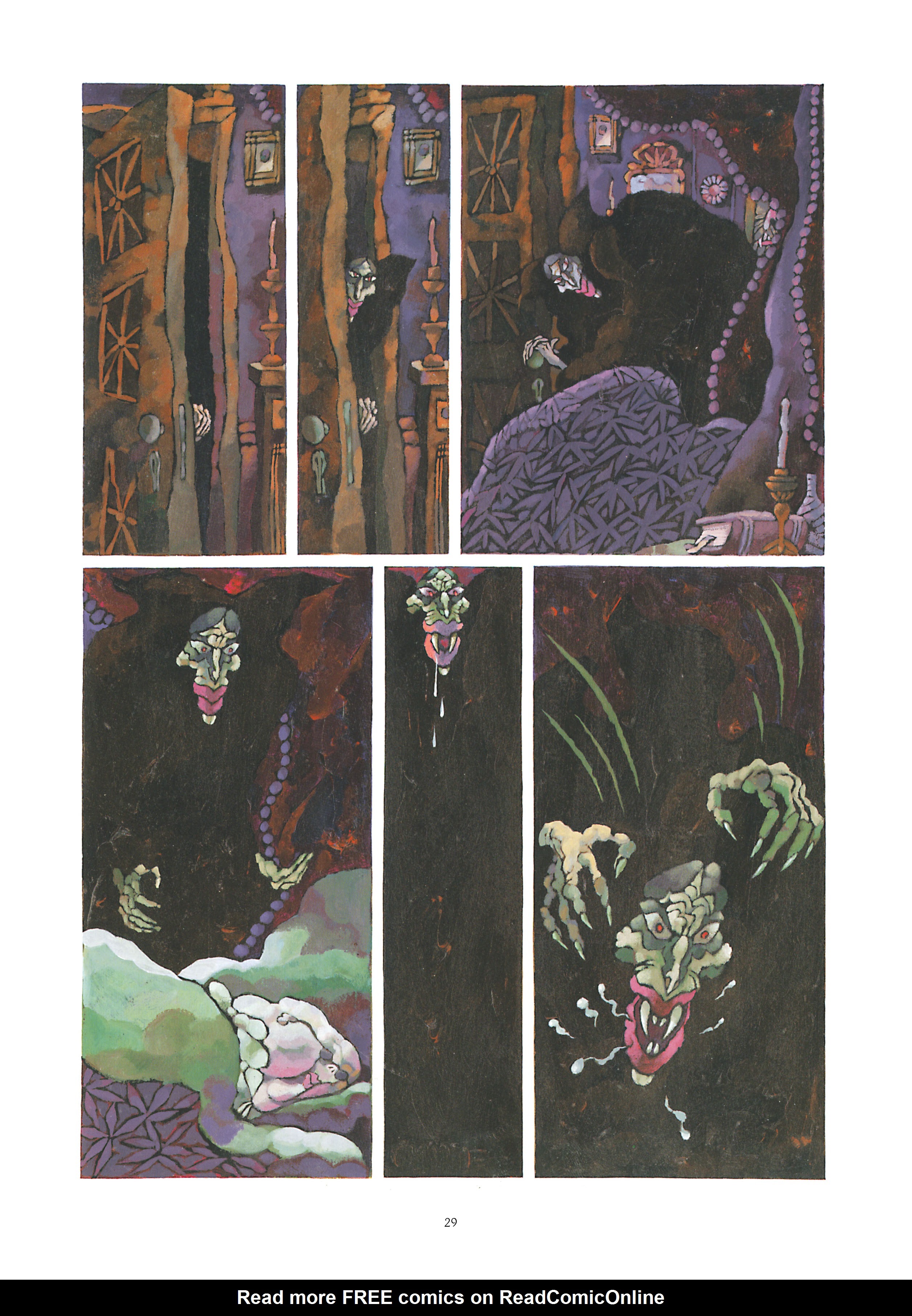Read online Alberto Breccia's Dracula comic -  Issue # TPB - 26