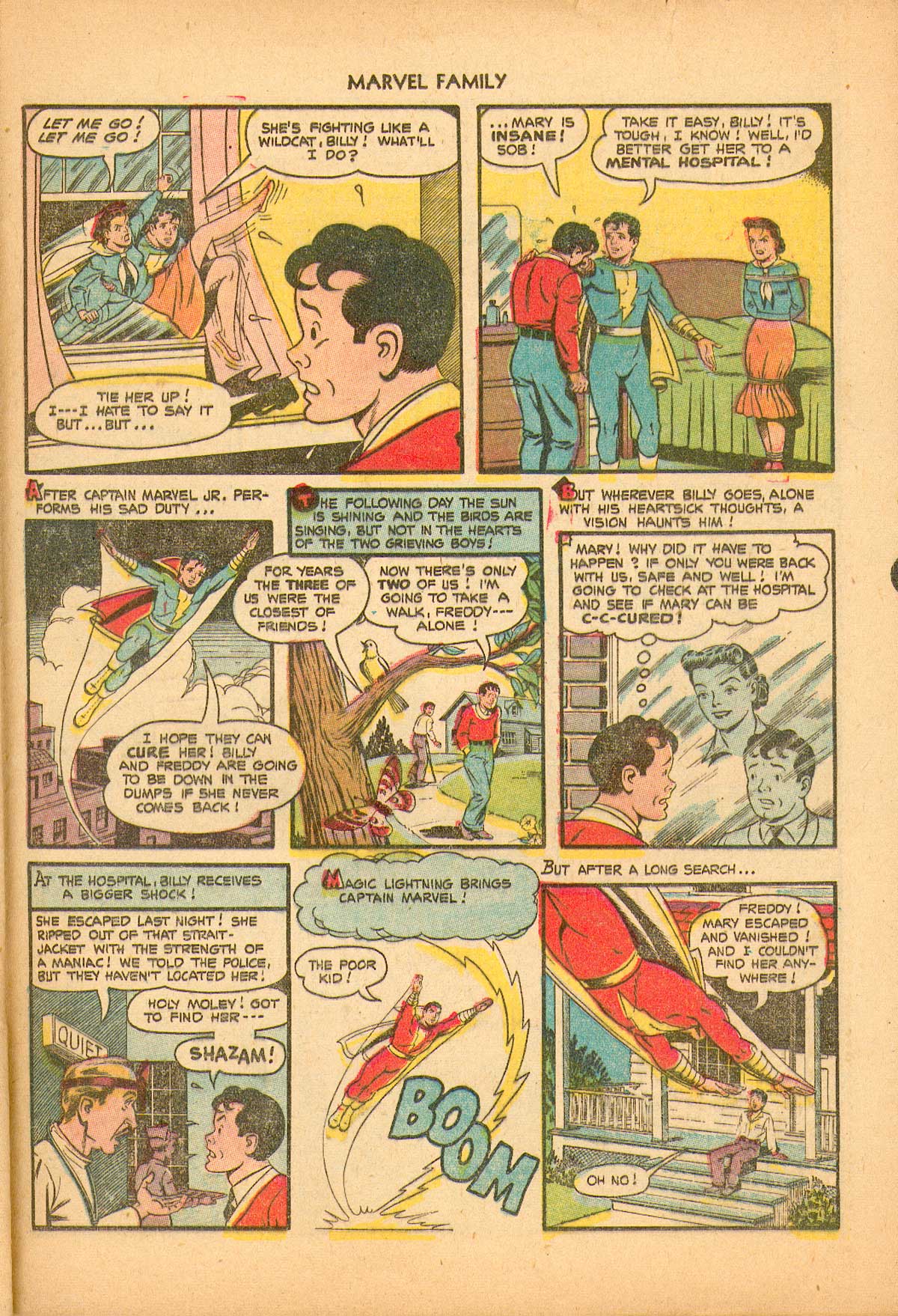 Read online The Marvel Family comic -  Issue #89 - 25