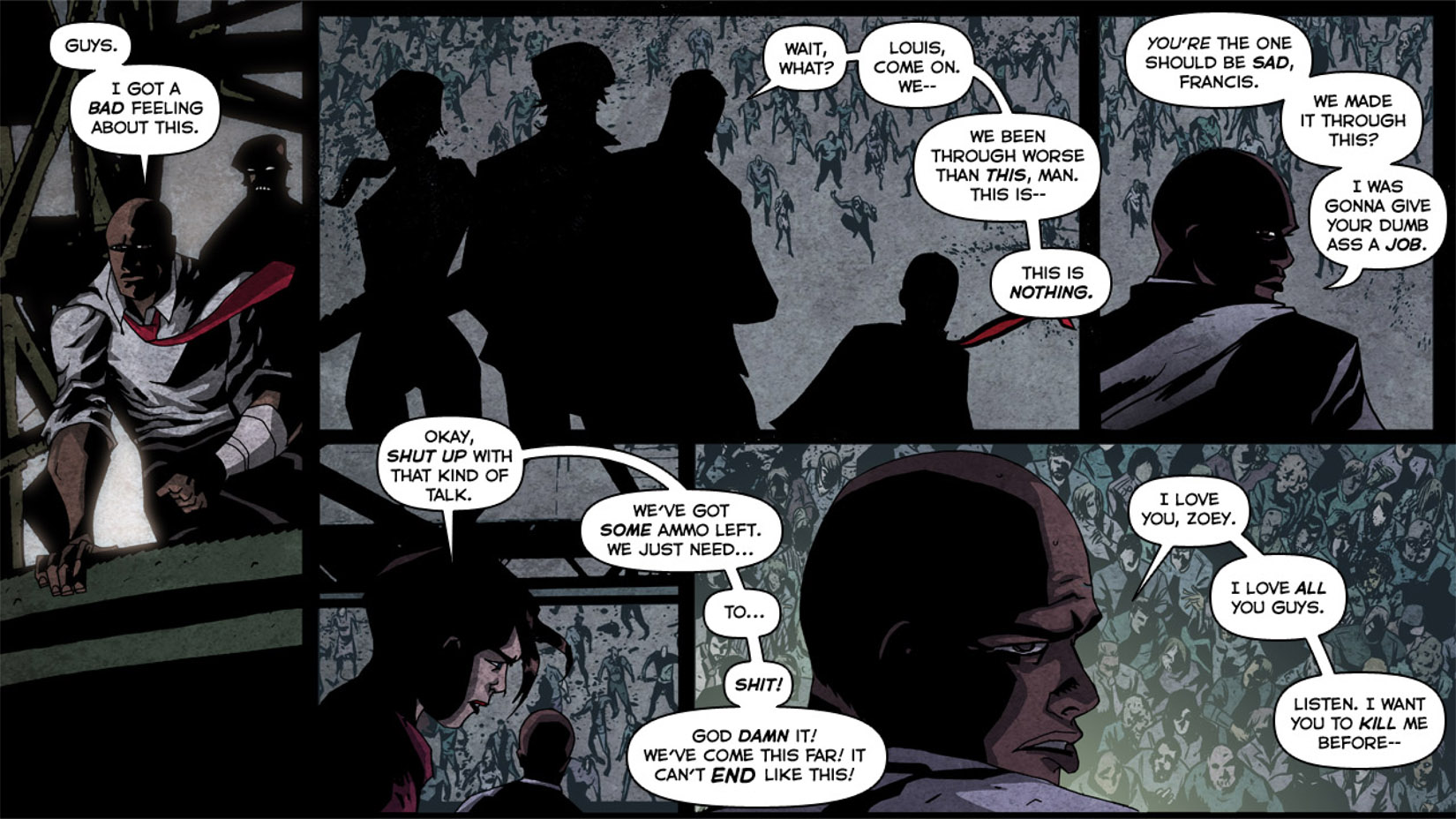 Read online Left 4 Dead: The Sacrifice comic -  Issue #4 - 38