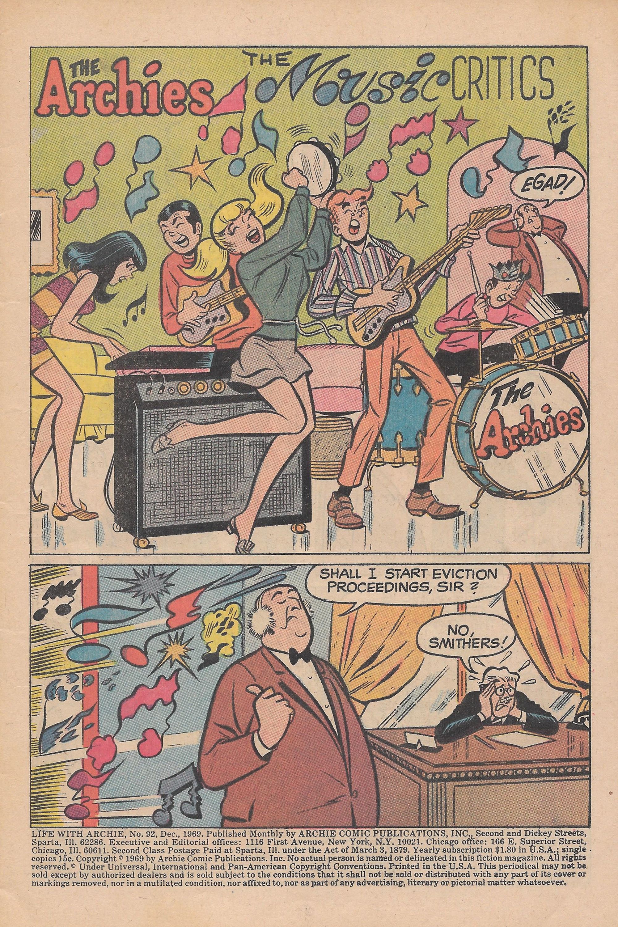 Read online Life With Archie (1958) comic -  Issue #92 - 3