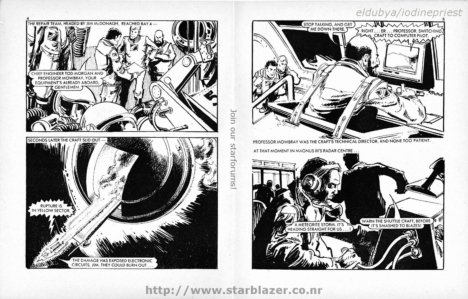 Read online Starblazer comic -  Issue #129 - 4