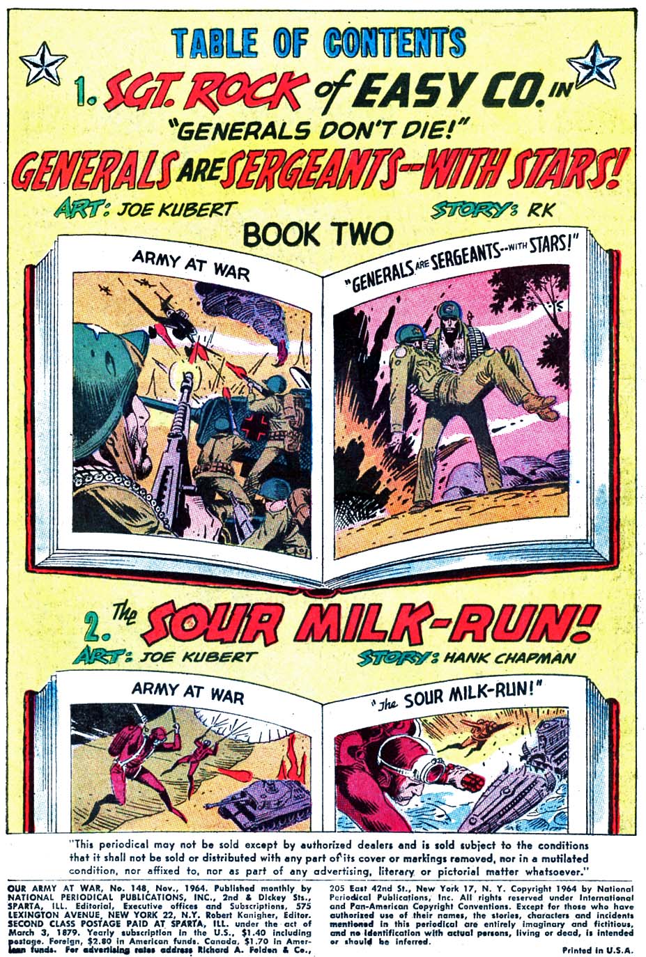 Read online Our Army at War (1952) comic -  Issue #148 - 3