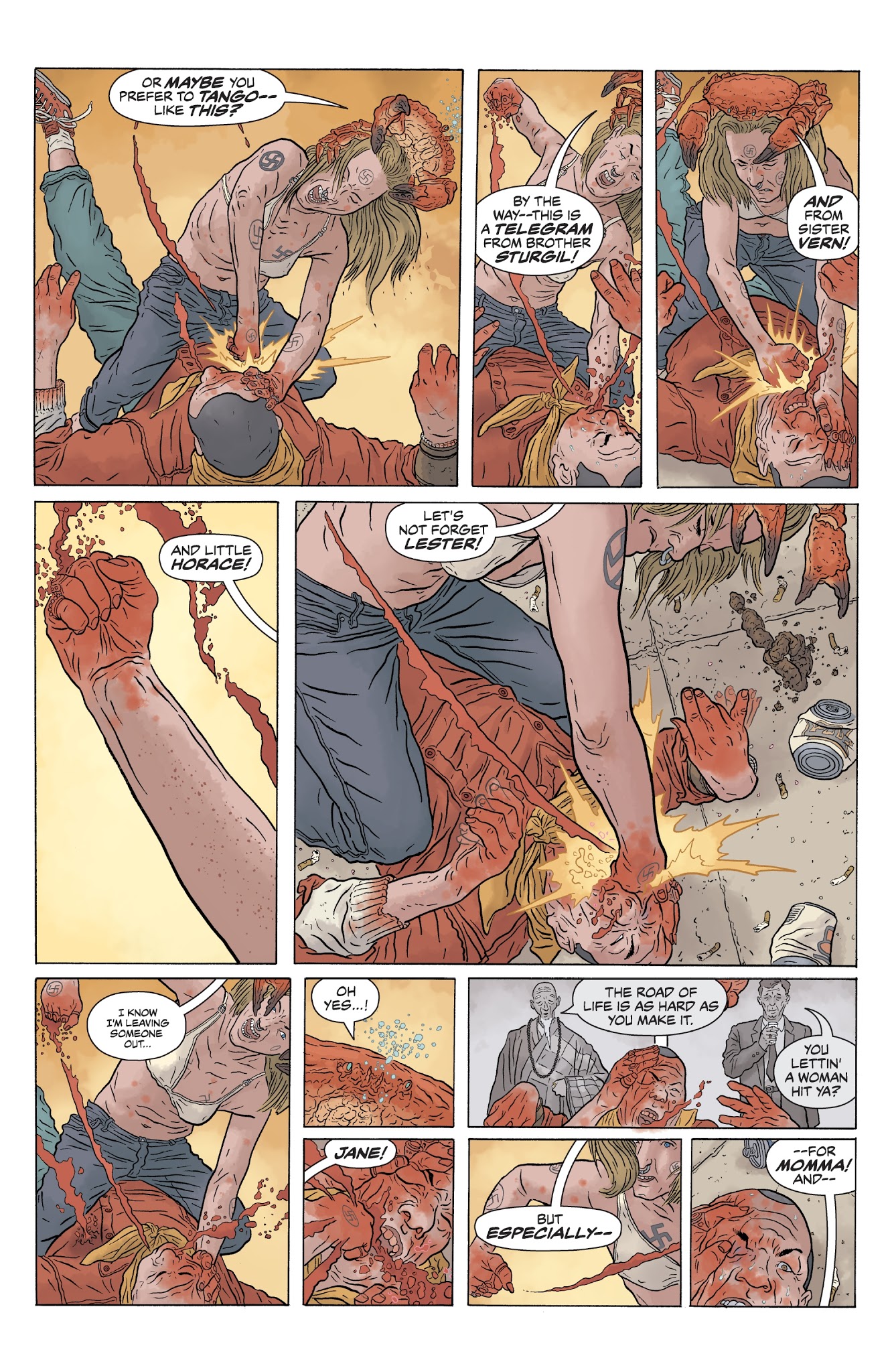 Read online The Shaolin Cowboy: Who'll Stop the Reign? comic -  Issue #4 - 15