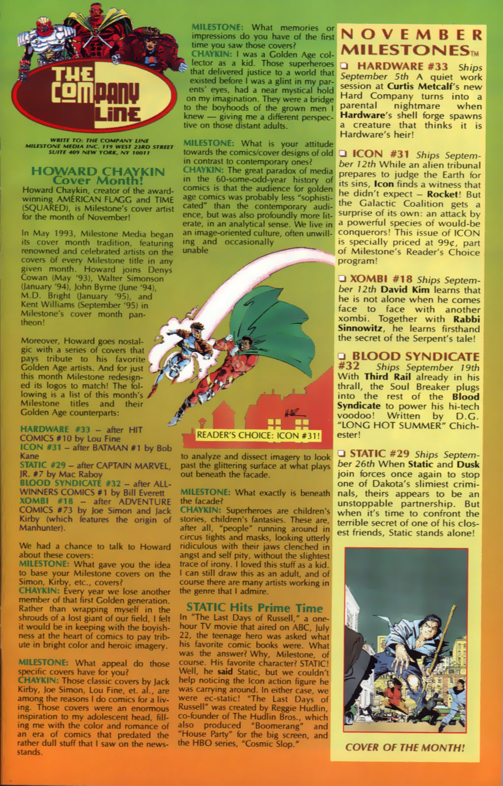 Read online Xombi (1994) comic -  Issue #18 - 25