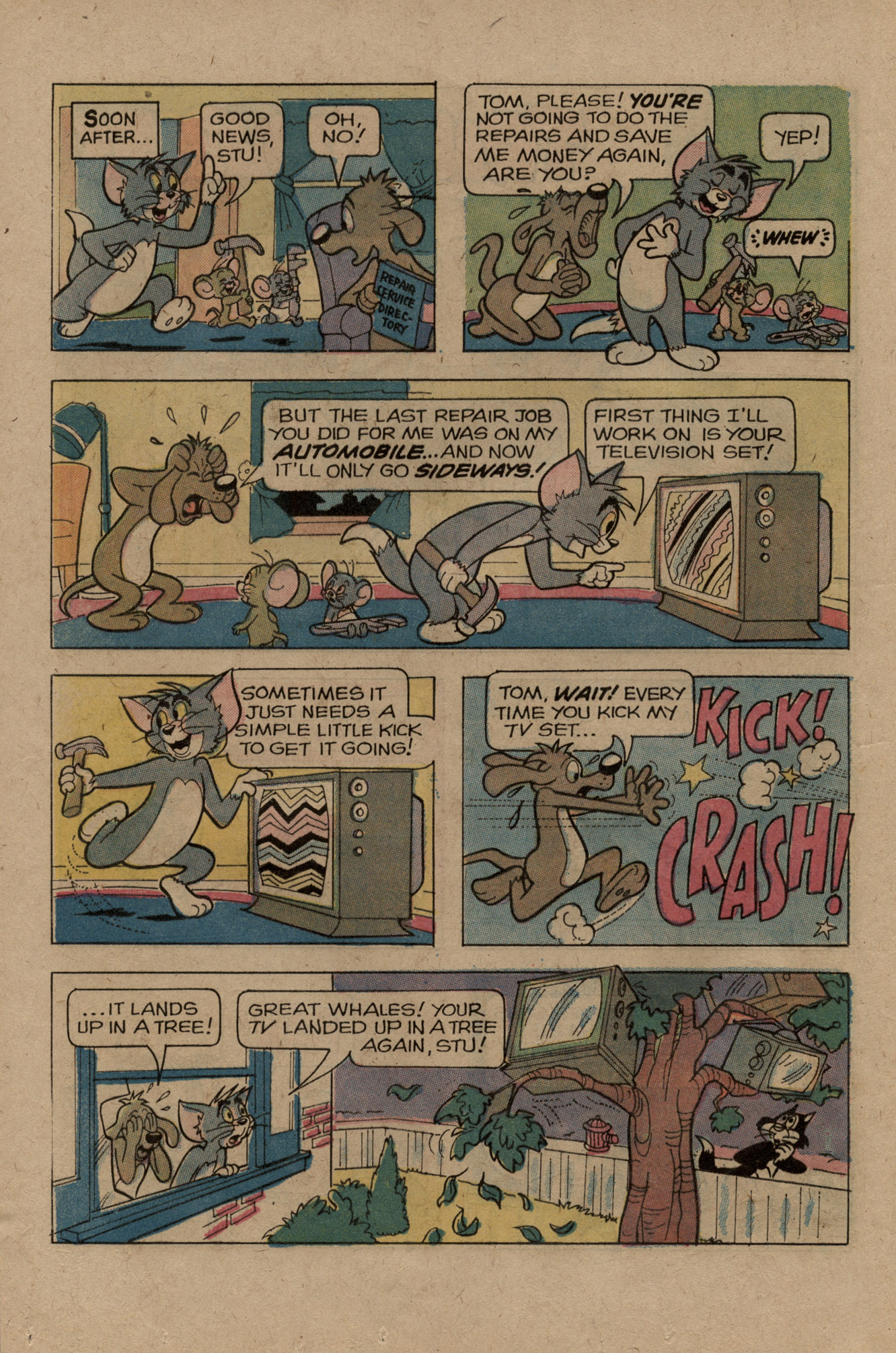 Read online Tom and Jerry comic -  Issue #282 - 12