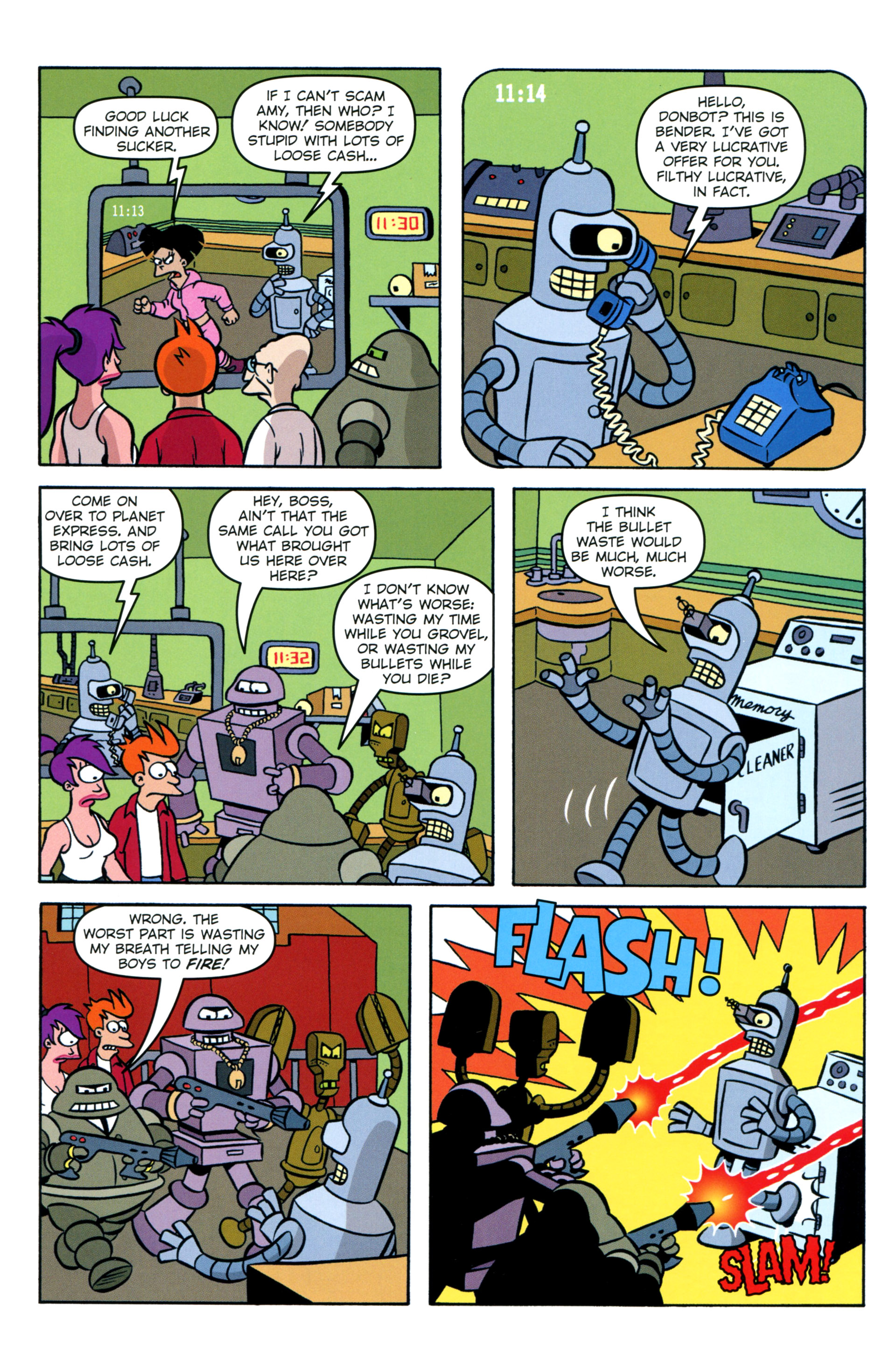 Read online Futurama Comics comic -  Issue #68 - 18