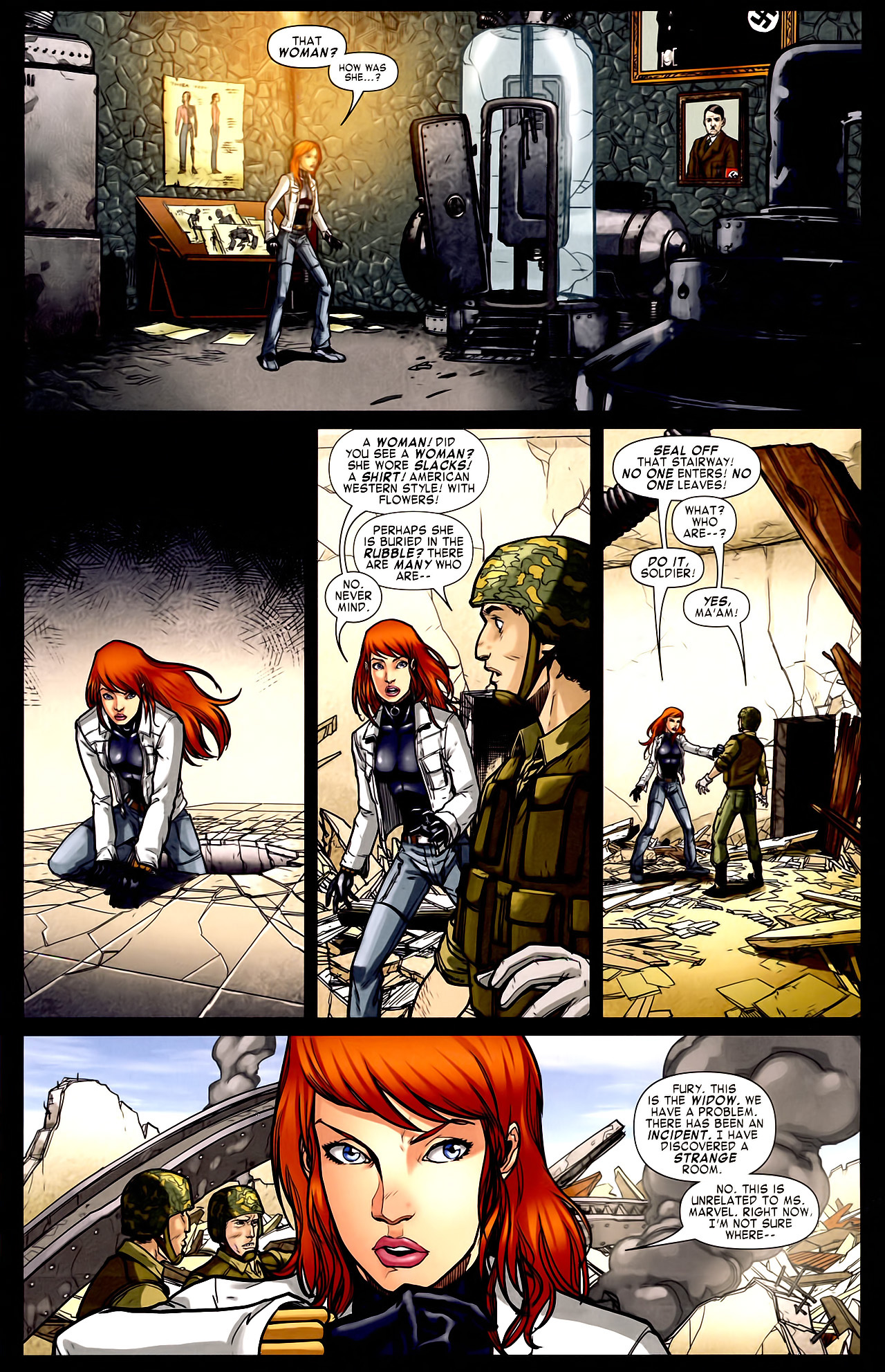 Read online Black Widow & The Marvel Girls comic -  Issue #3 - 9
