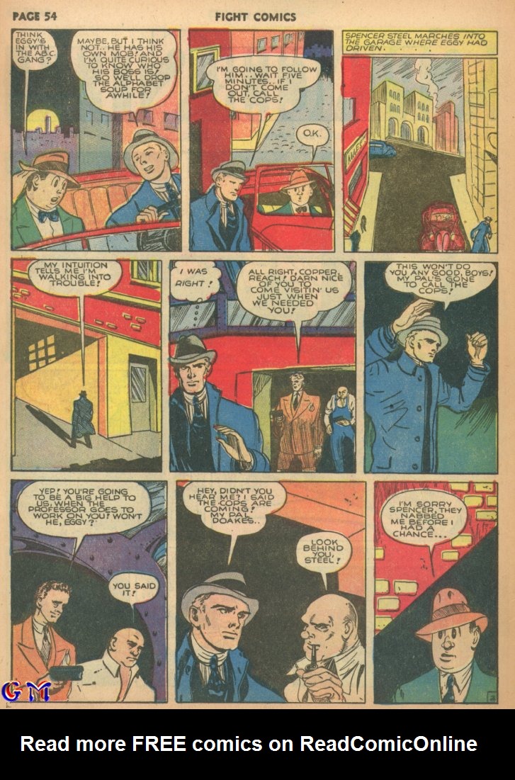 Read online Fight Comics comic -  Issue #11 - 56