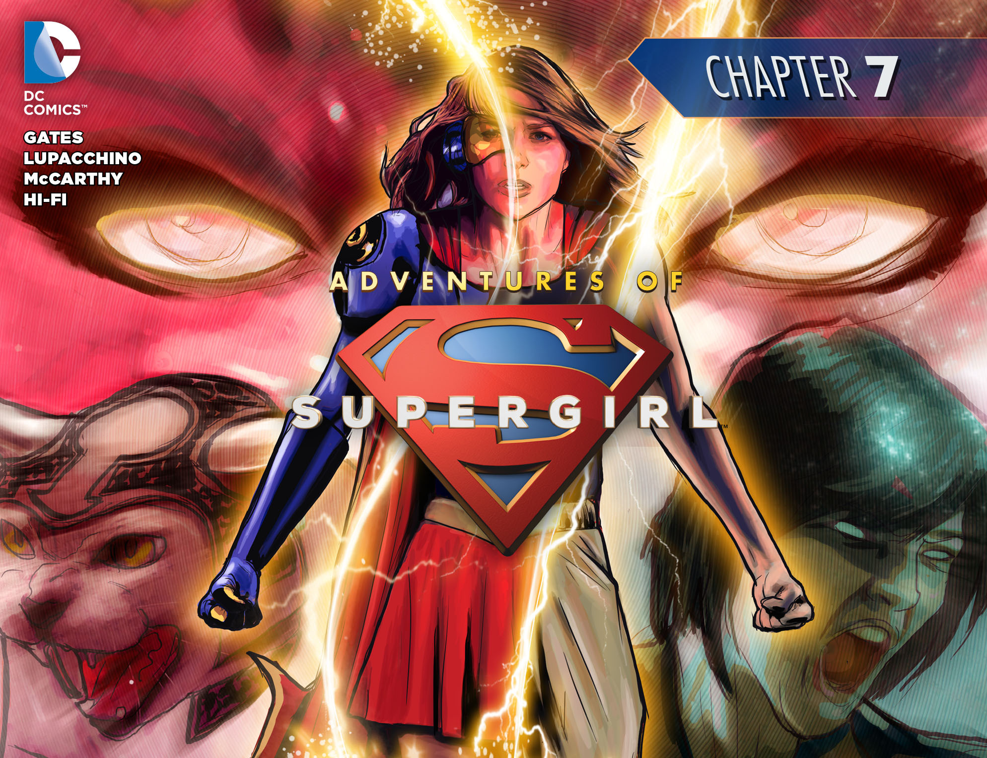 Read online Adventures of Supergirl comic -  Issue #7 - 1