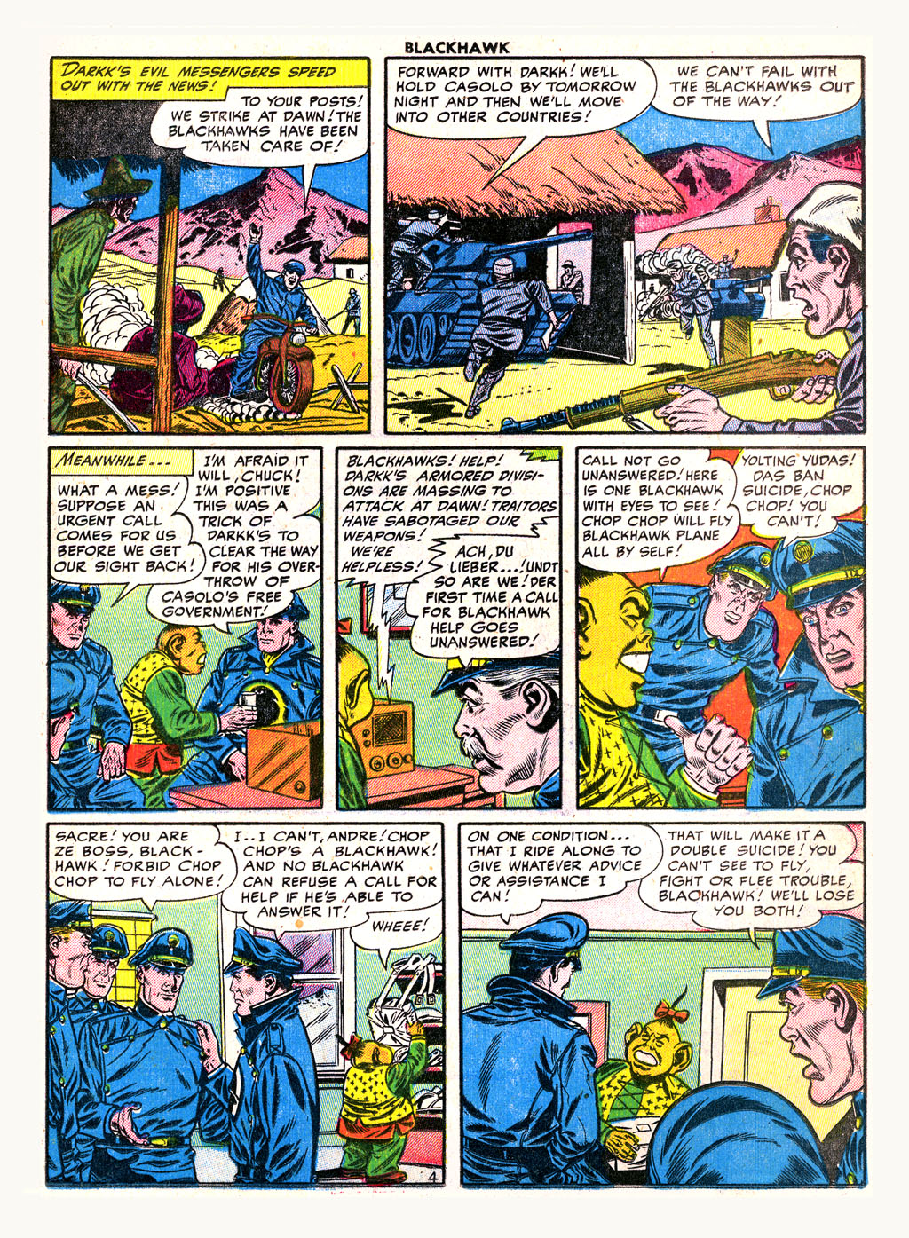 Read online Blackhawk (1957) comic -  Issue #94 - 21