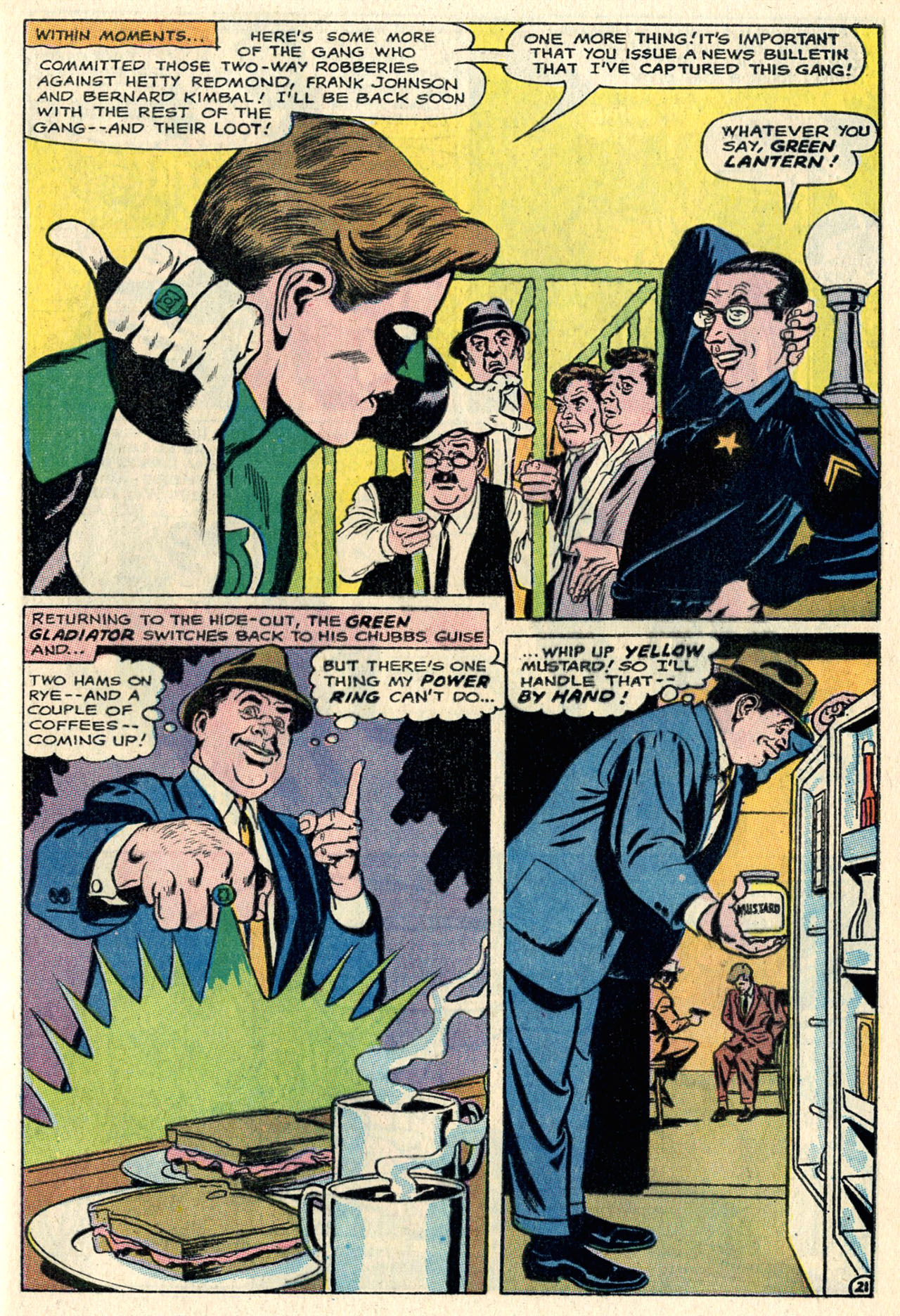 Read online Green Lantern (1960) comic -  Issue #62 - 29