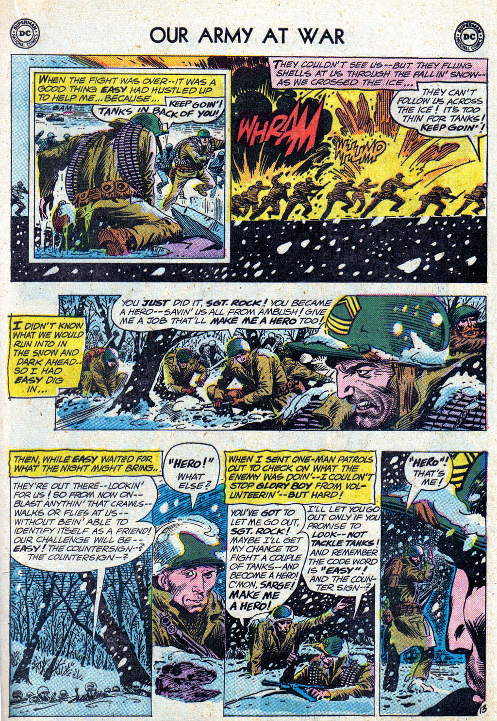 Read online Our Army at War (1952) comic -  Issue #136 - 14