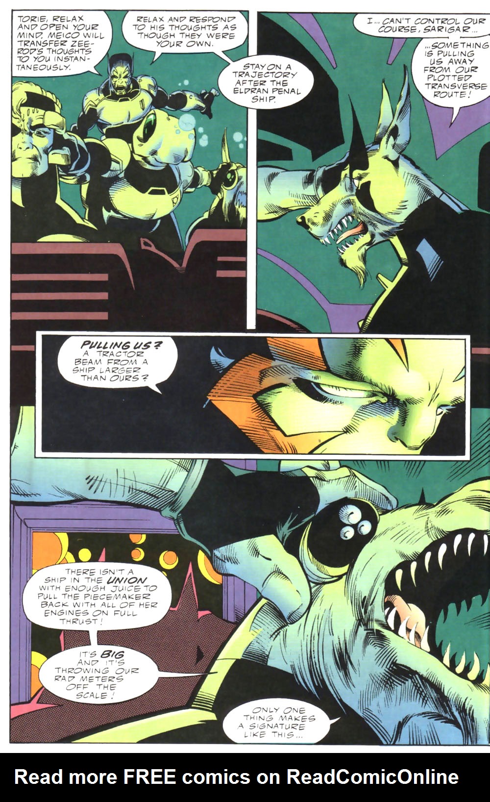 Read online Alien Legion: On the Edge comic -  Issue #1 - 25