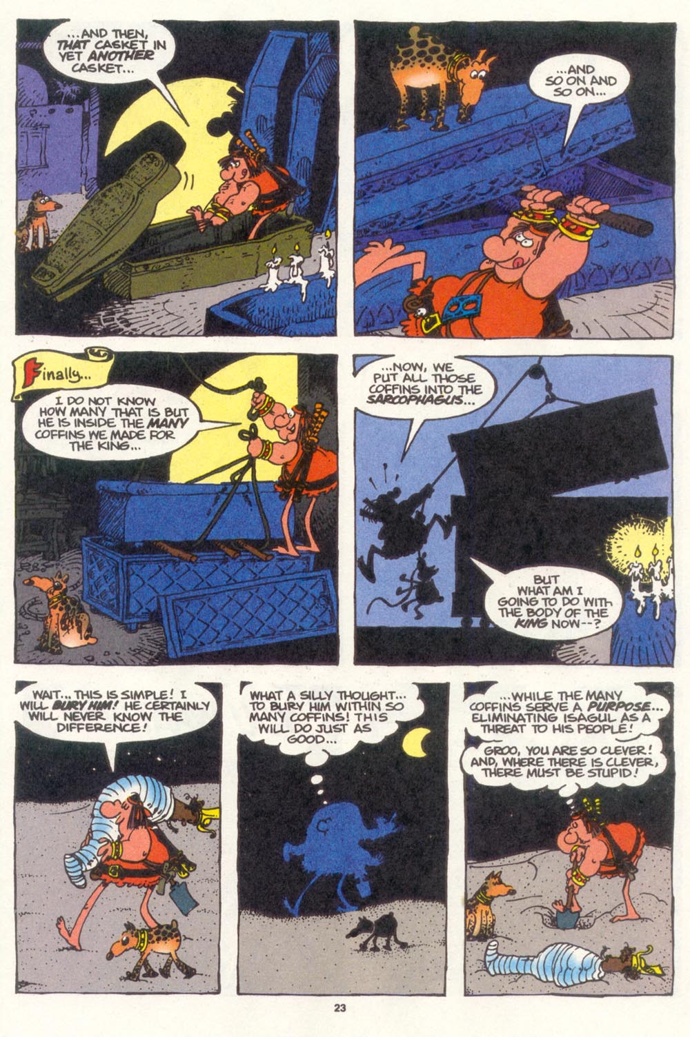 Read online Sergio Aragonés Groo the Wanderer comic -  Issue #110 - 25