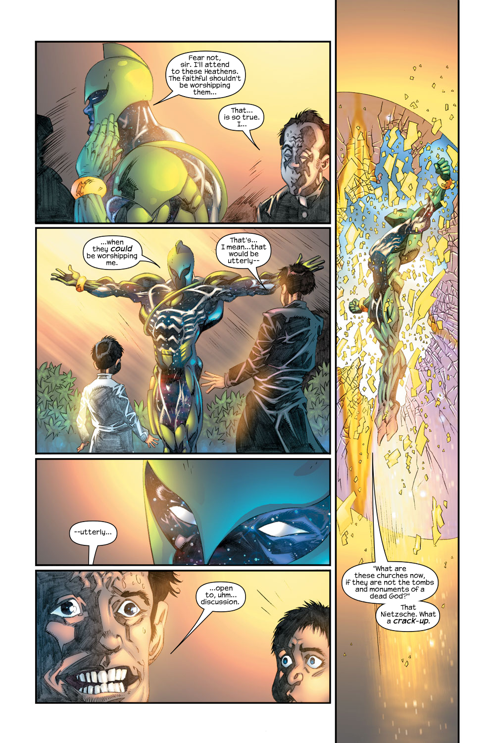 Read online Captain Marvel (2002) comic -  Issue #7 - 8