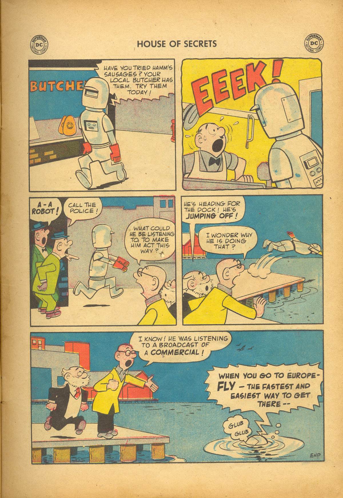 Read online House of Secrets (1956) comic -  Issue #11 - 11