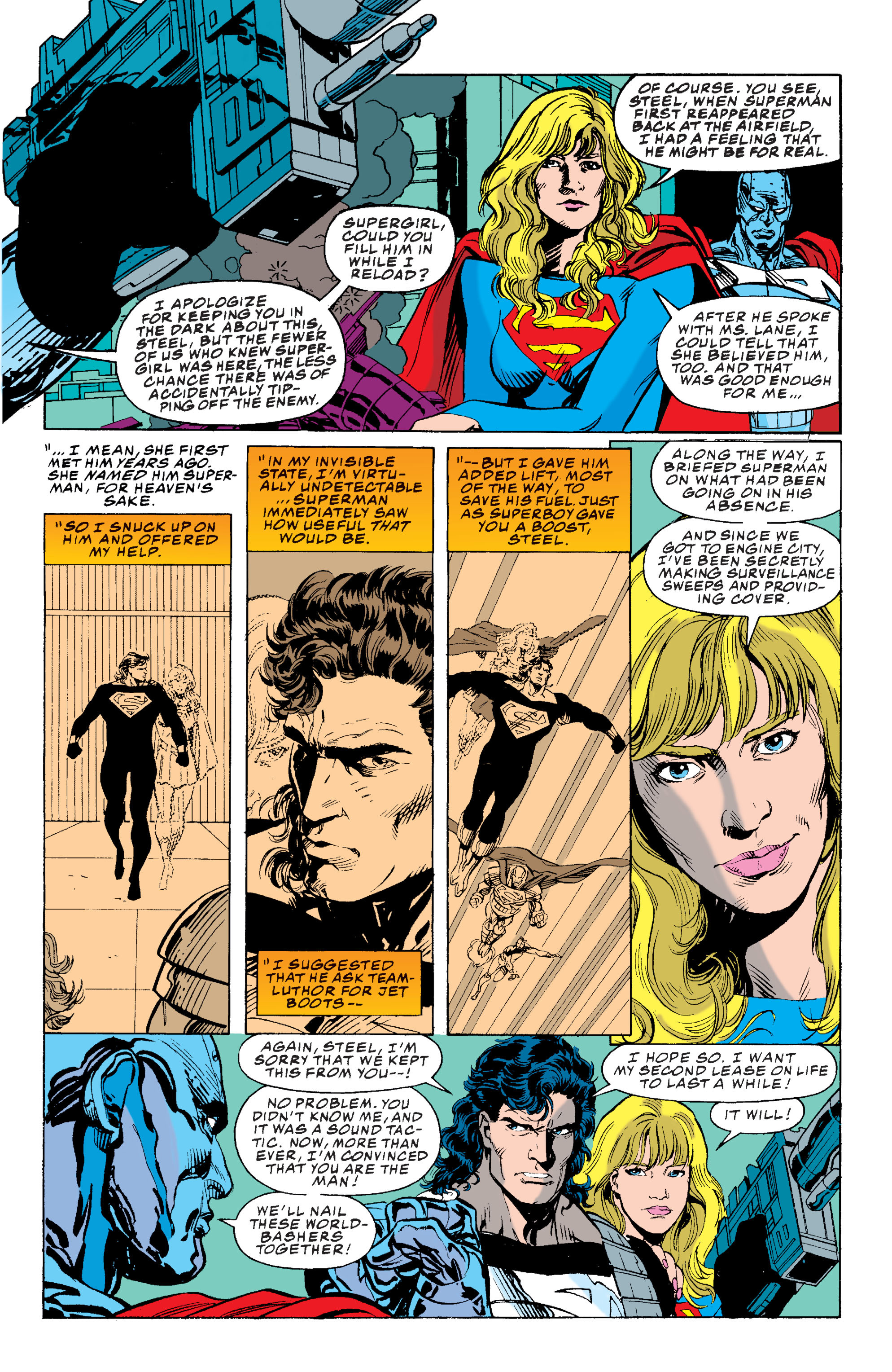 Read online Superman: The Death and Return of Superman Omnibus comic -  Issue # TPB (Part 12) - 10