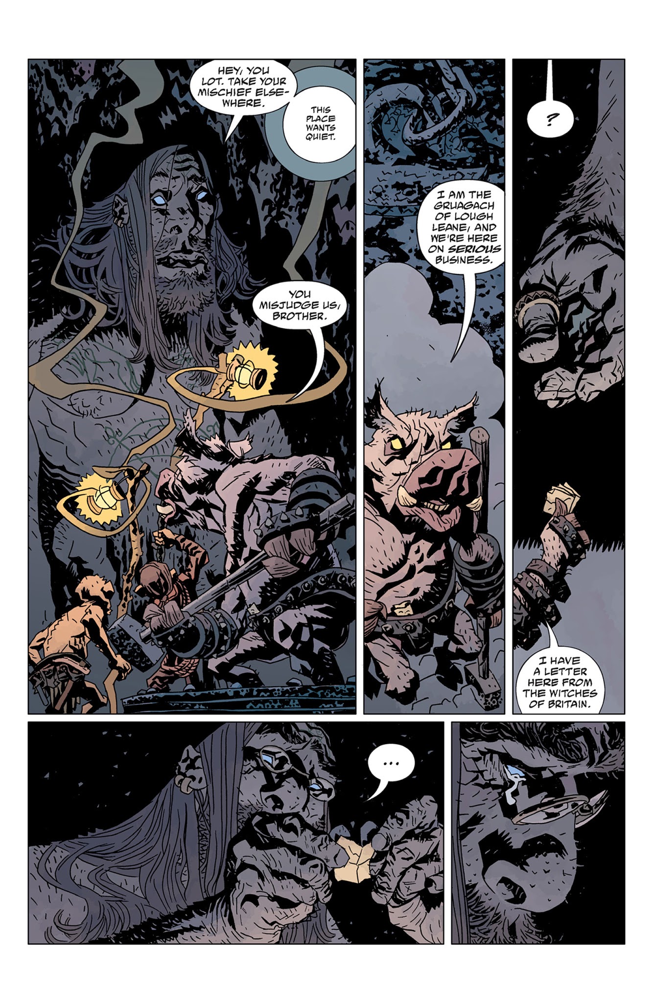 Read online Hellboy: Darkness Calls comic -  Issue # TPB - 91