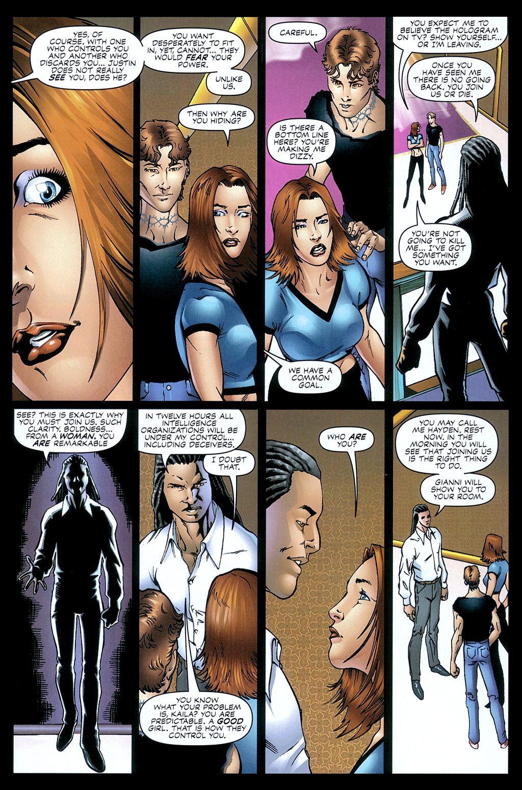 Read online Black Tide (2002) comic -  Issue #6 - 6