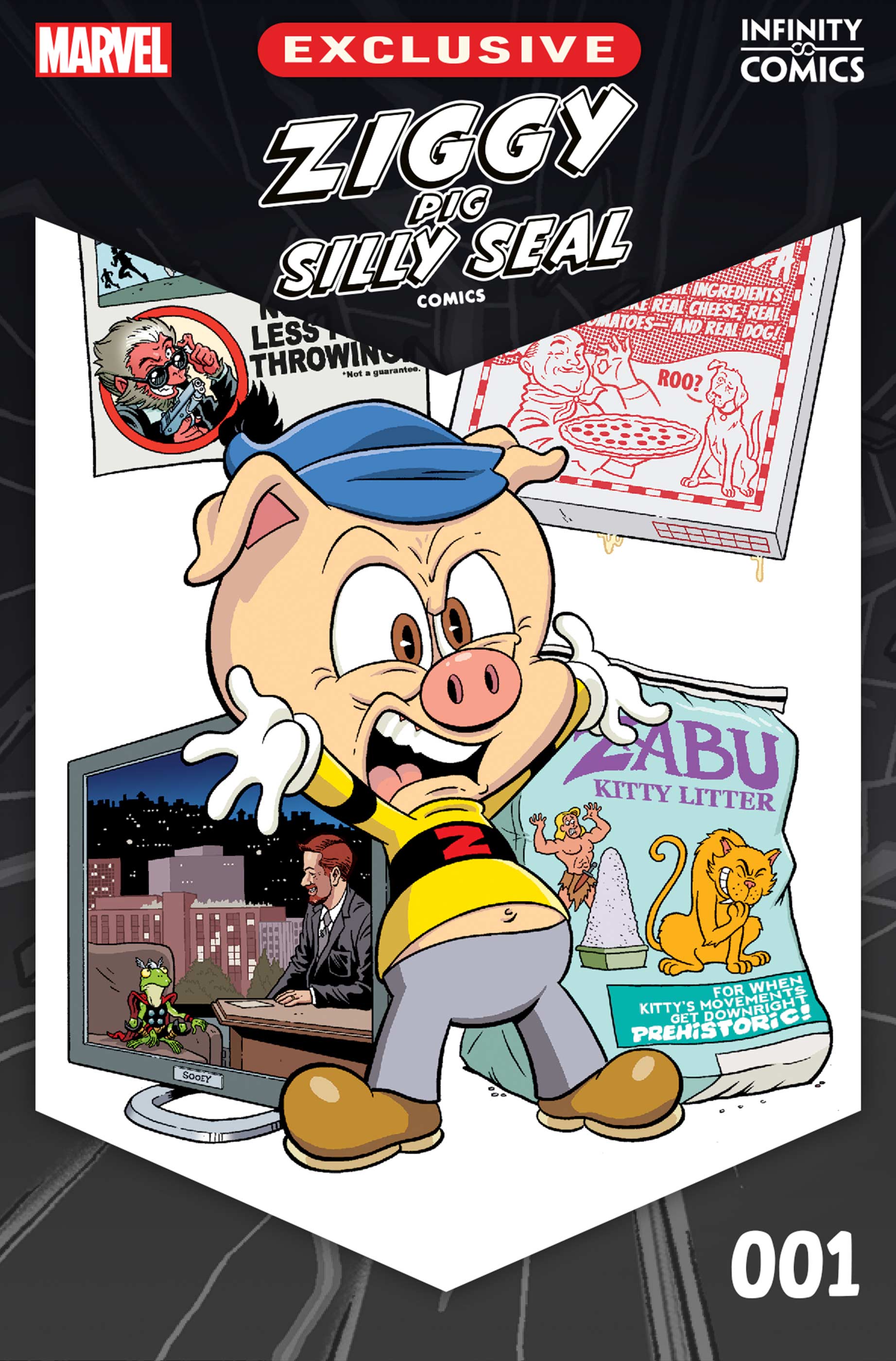 Read online Ziggy Pig and Silly Seal Infinity Comic comic -  Issue #1 - 1