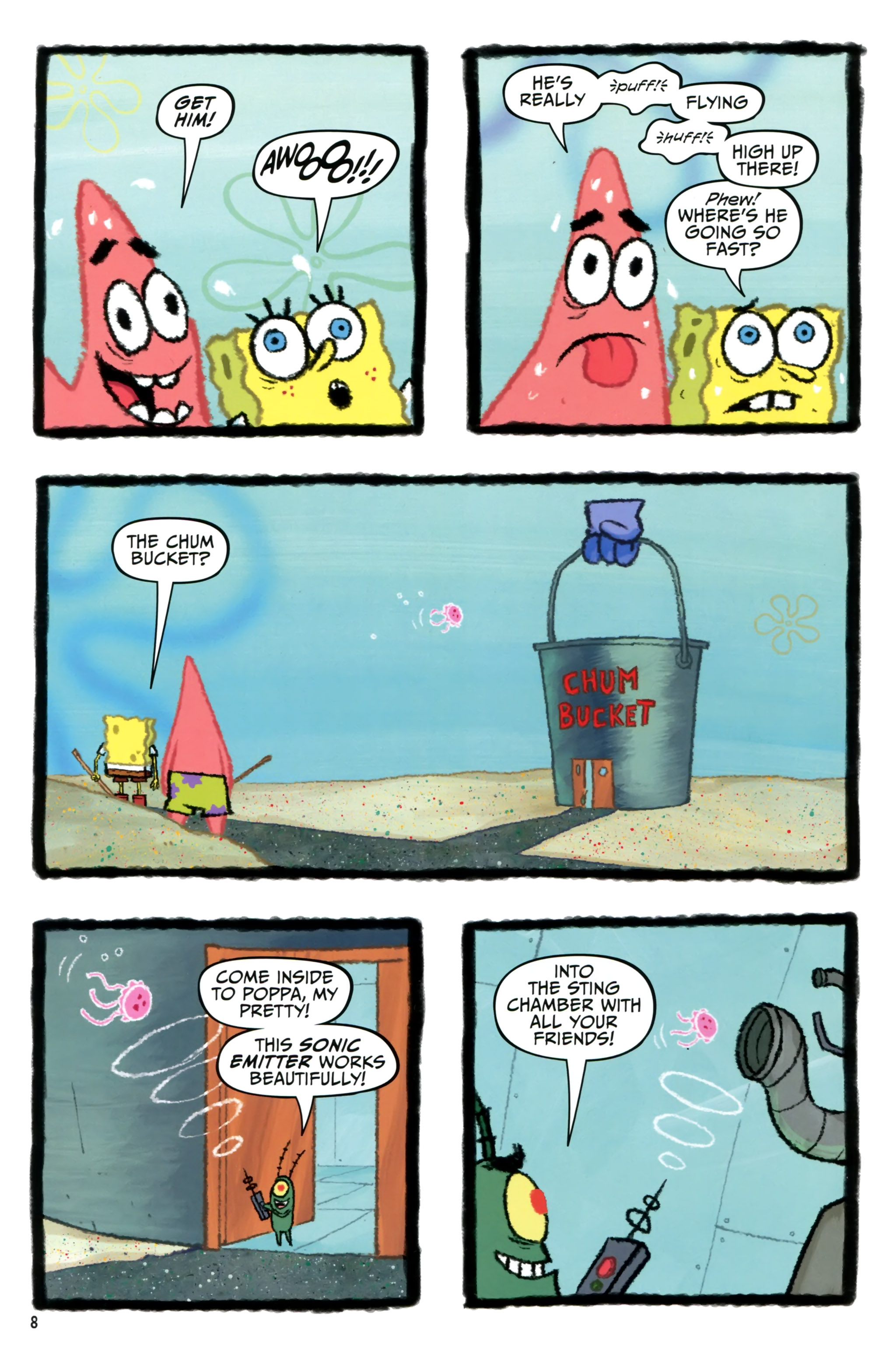 Read online Spongebob Freestyle Funnies comic -  Issue # FCBD 2015 - 10