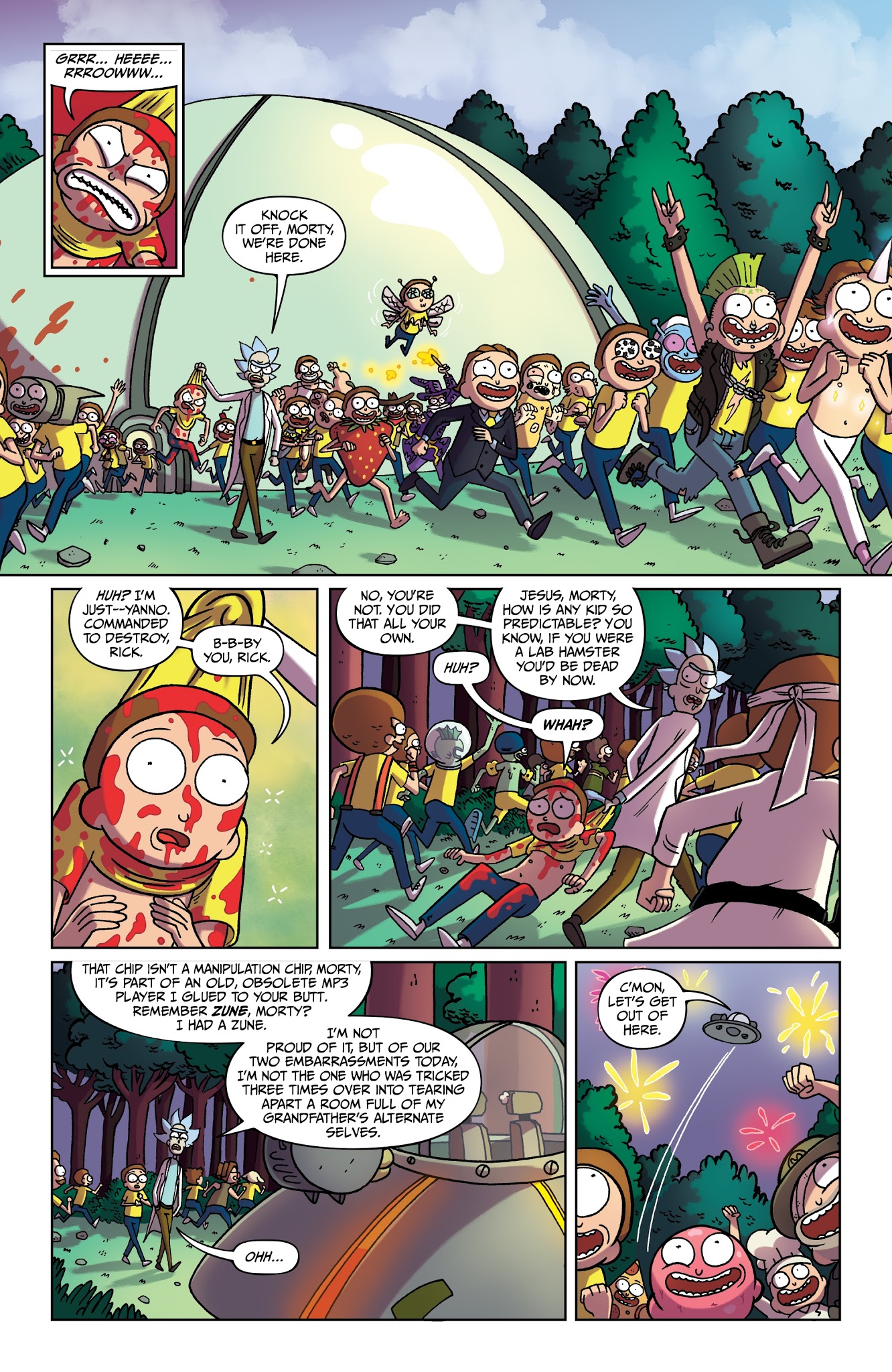 Read online Rick and Morty: Pocket Like You Stole It comic -  Issue #5 - 22