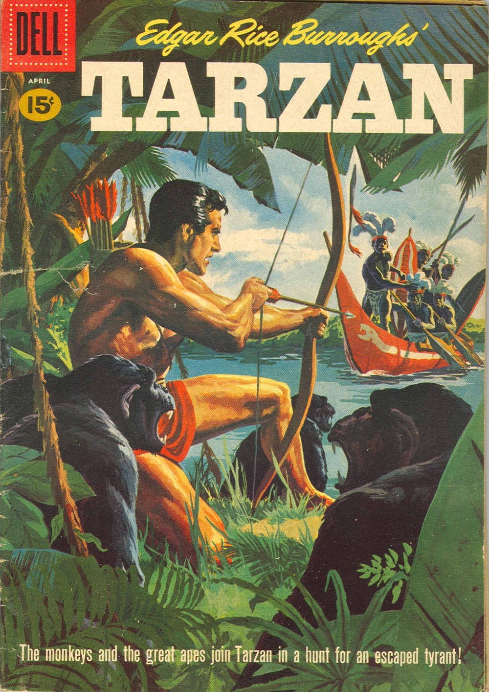 Read online Tarzan (1948) comic -  Issue #123 - 1