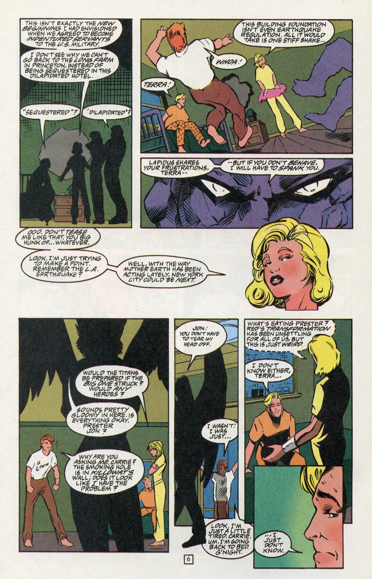 Read online Team Titans comic -  Issue #22 - 8