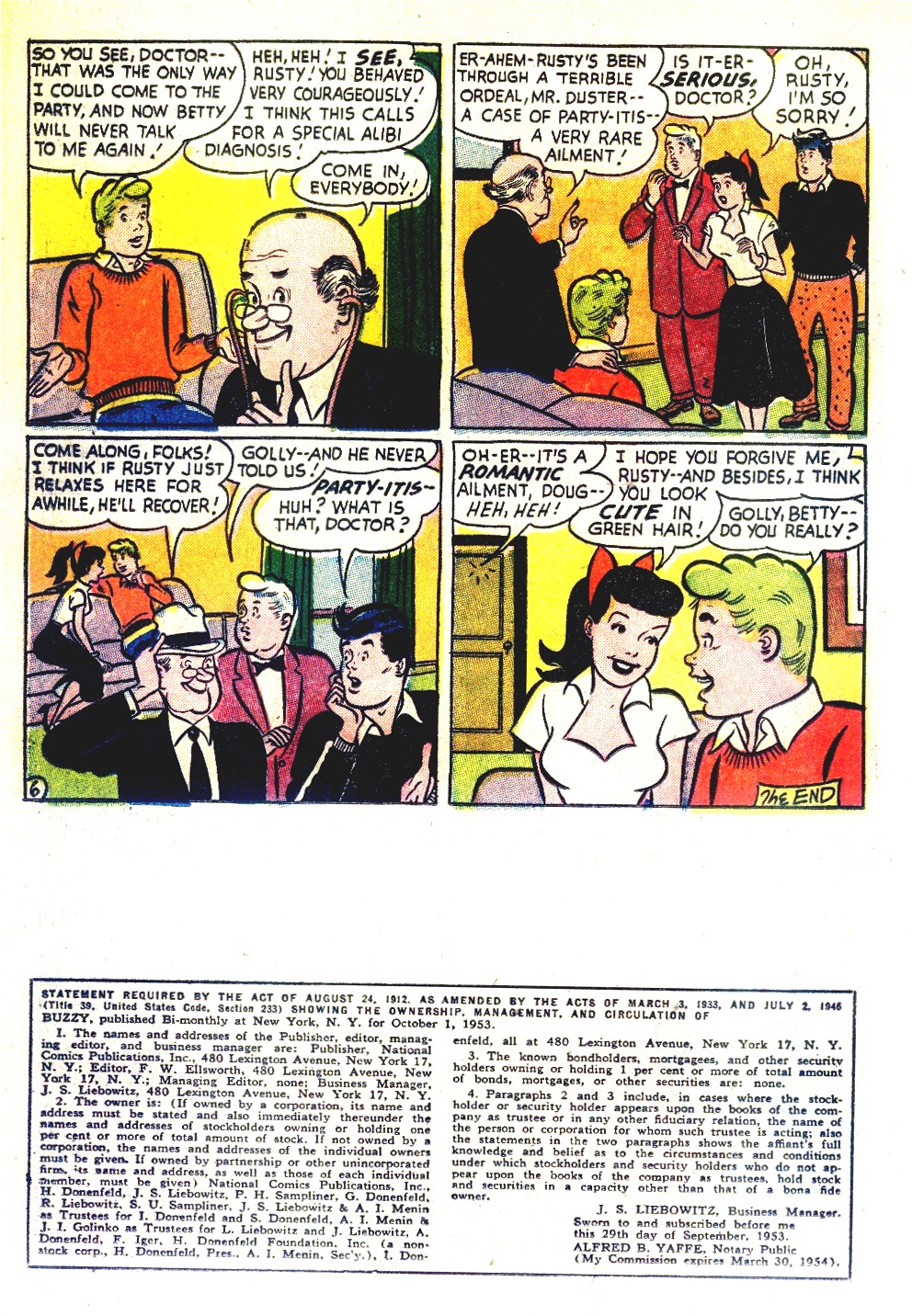 Read online Buzzy comic -  Issue #54 - 32