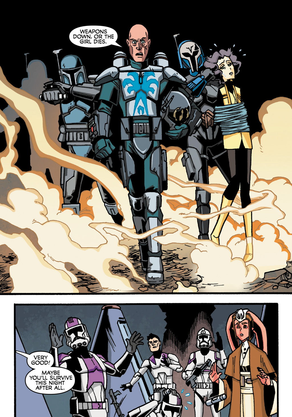 Read online Star Wars: The Clone Wars - Defenders of the Lost Temple comic -  Issue # Full - 54