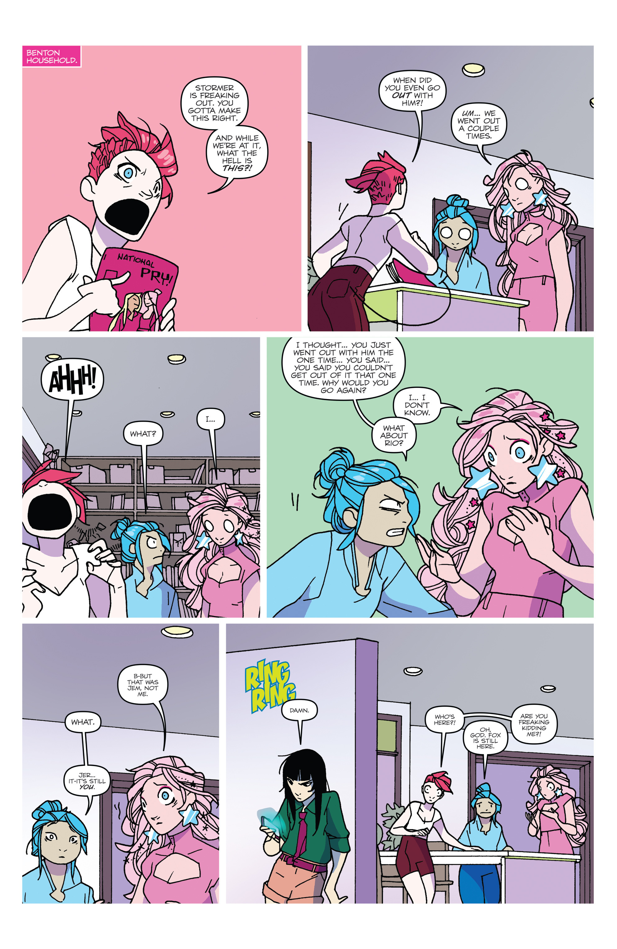 Read online Jem and The Holograms comic -  Issue #21 - 19