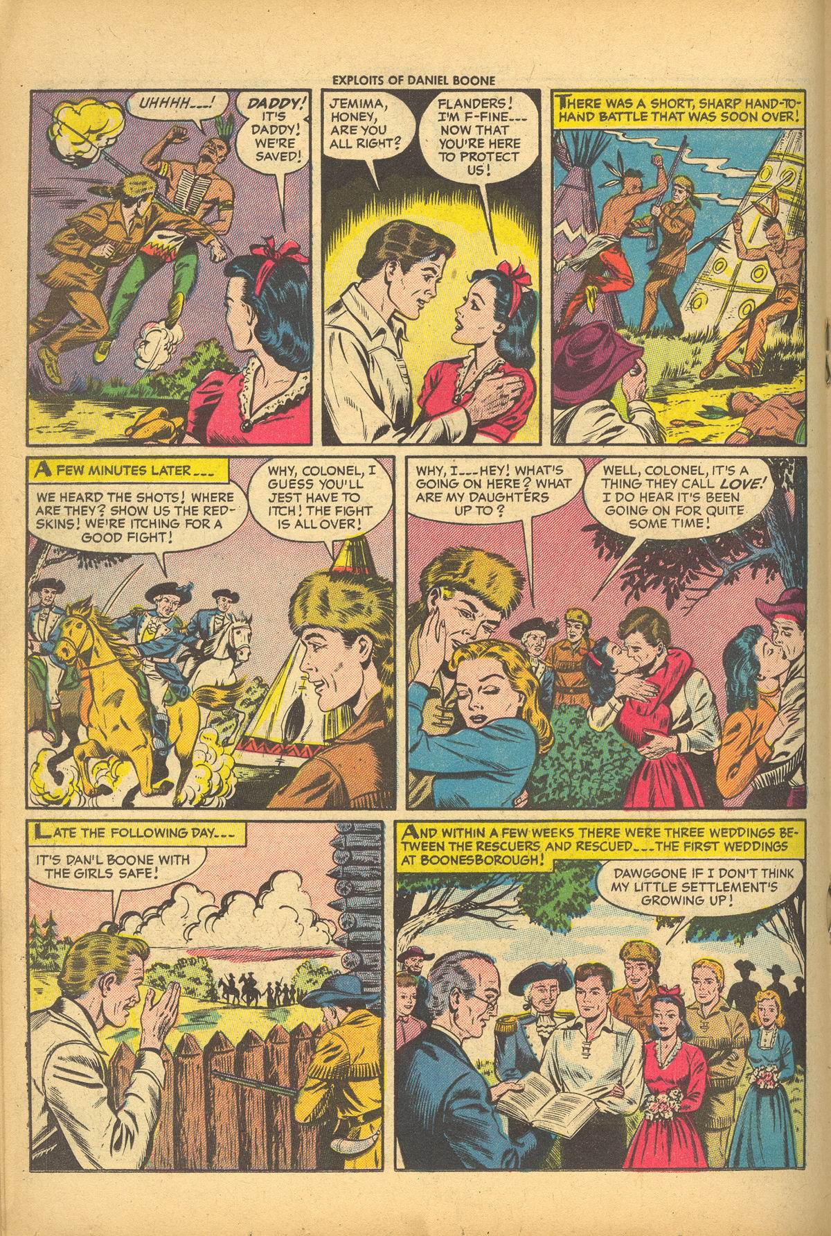 Read online Exploits of Daniel Boone comic -  Issue #3 - 18