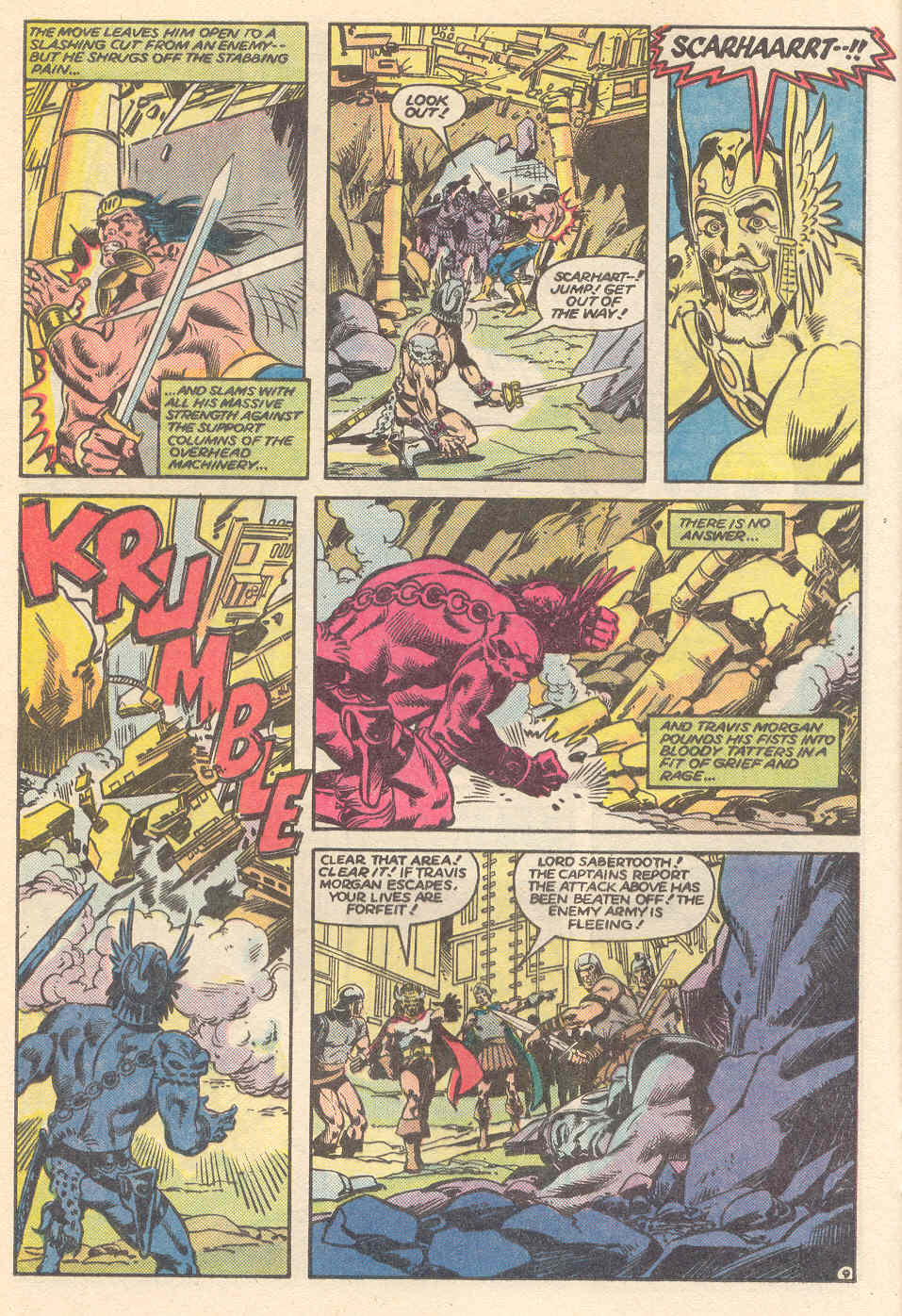 Read online Warlord (1976) comic -  Issue #97 - 9