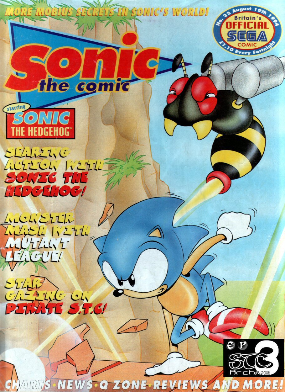 Read online Sonic the Comic comic -  Issue #32 - 1