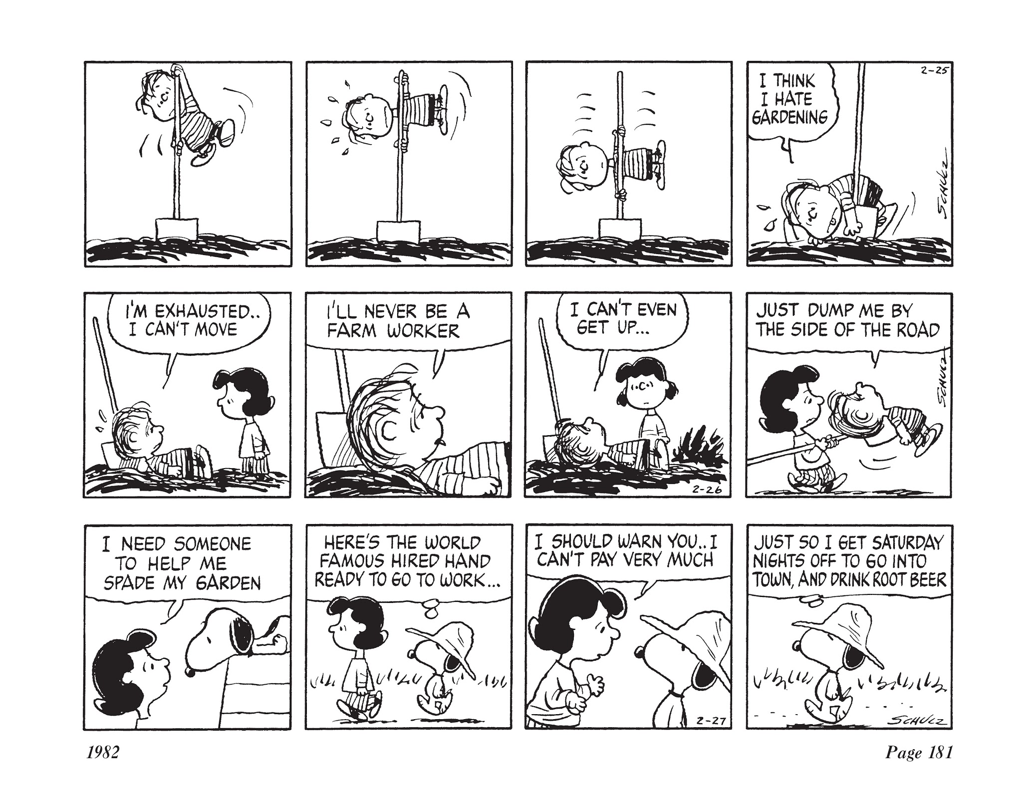 Read online The Complete Peanuts comic -  Issue # TPB 16 - 199