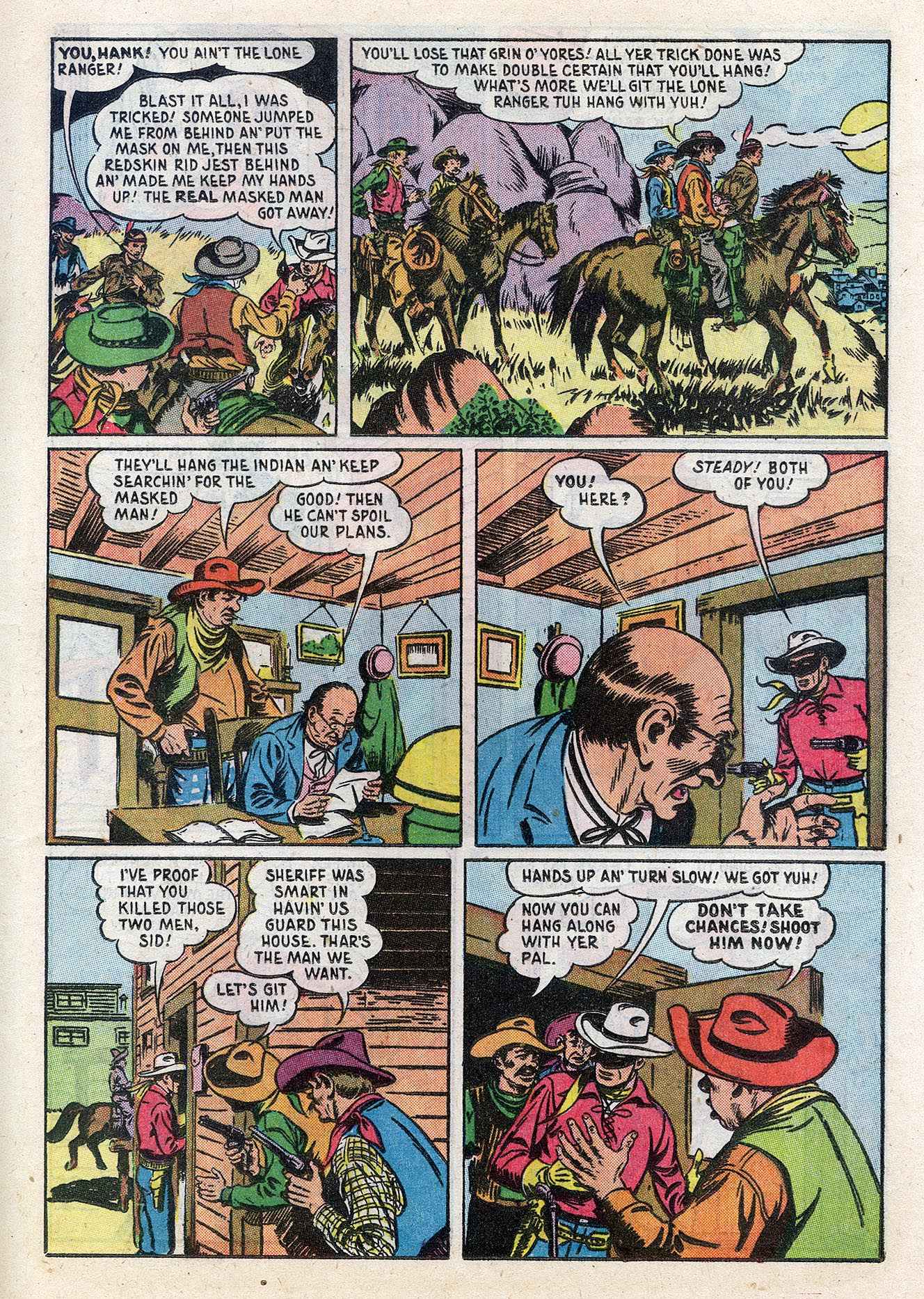 Read online The Lone Ranger (1948) comic -  Issue #27 - 25