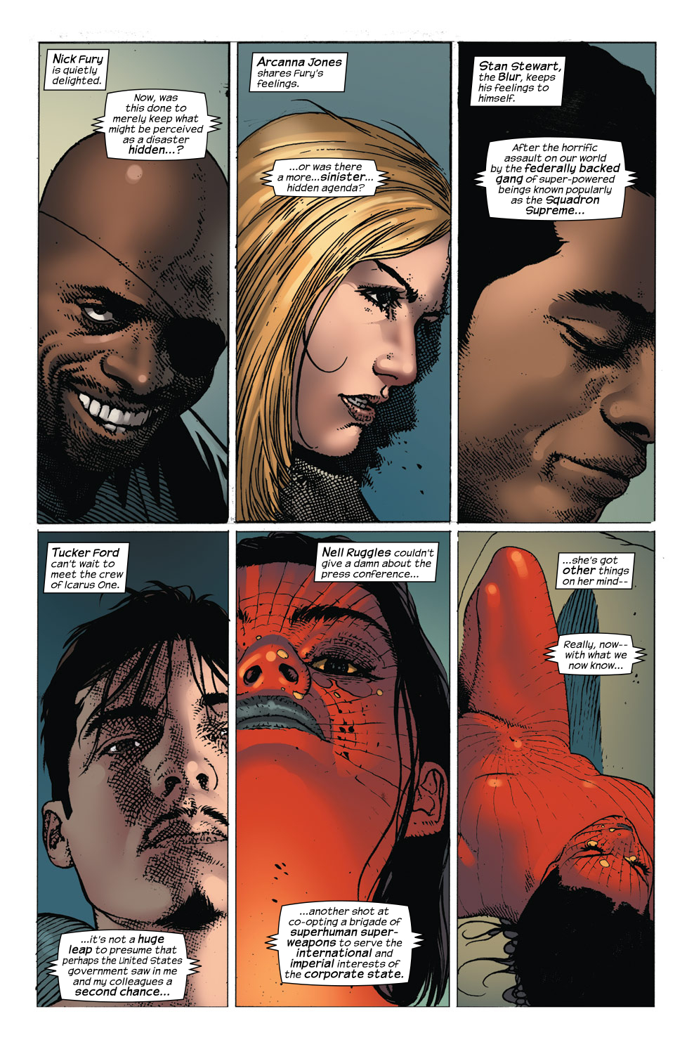 Read online Squadron Supreme (2008) comic -  Issue #5 - 5