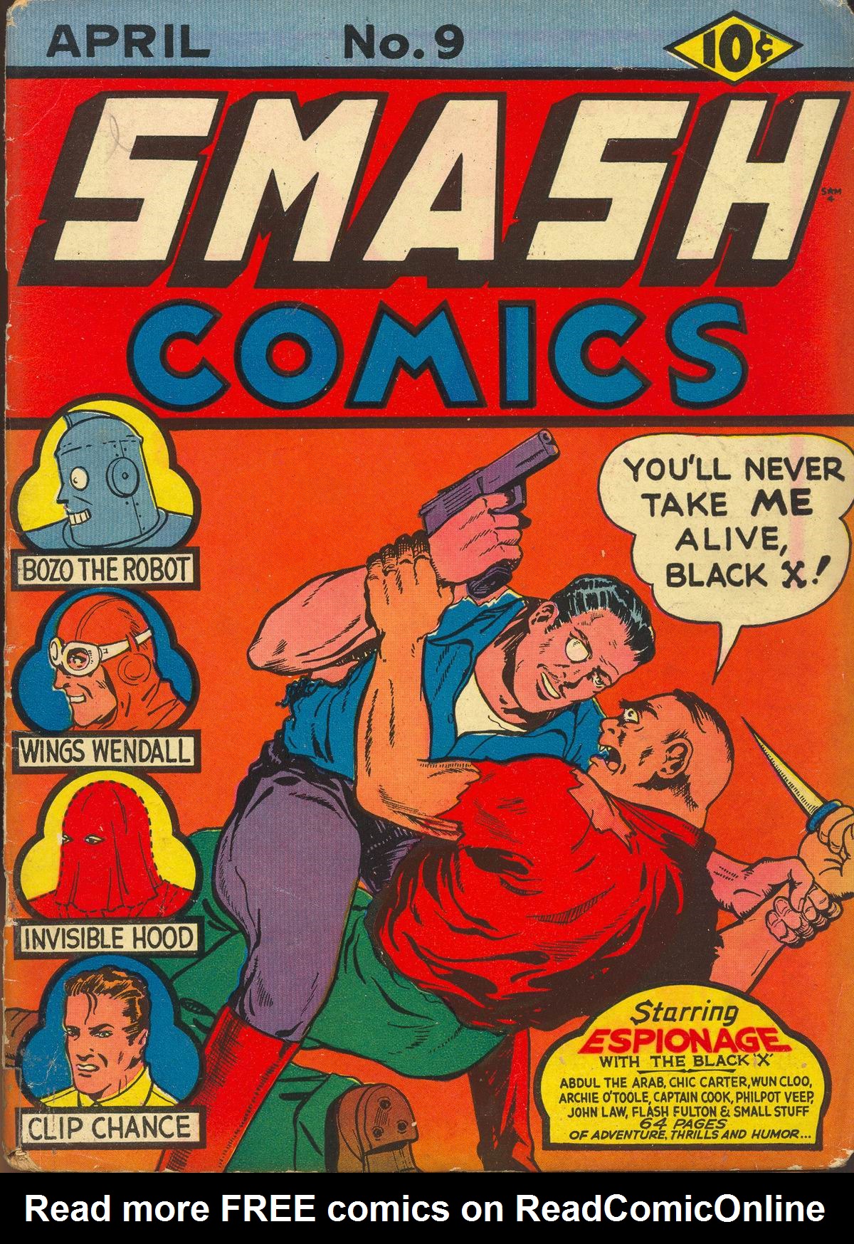 Read online Smash Comics comic -  Issue #9 - 2